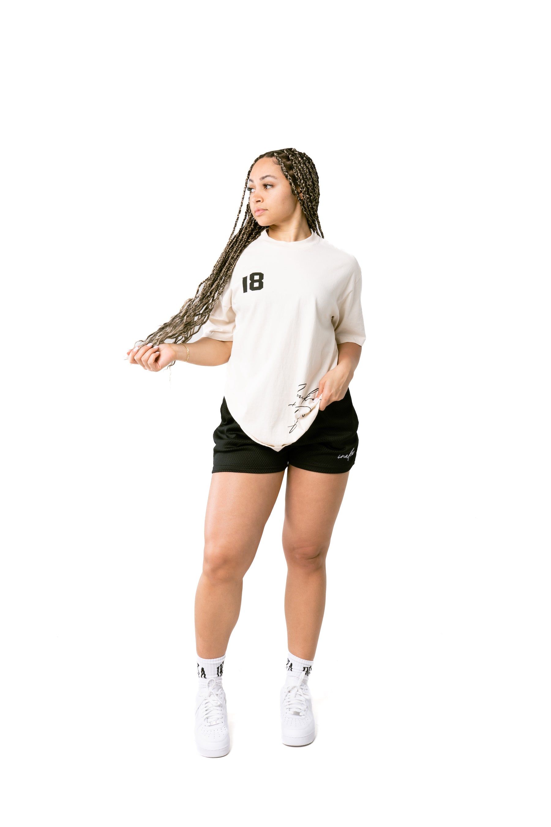 '18 Tee - Cream sold by Inaka power product image thumbnail 14