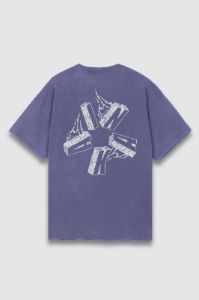 Flame Tee - Blue sold by Inaka power