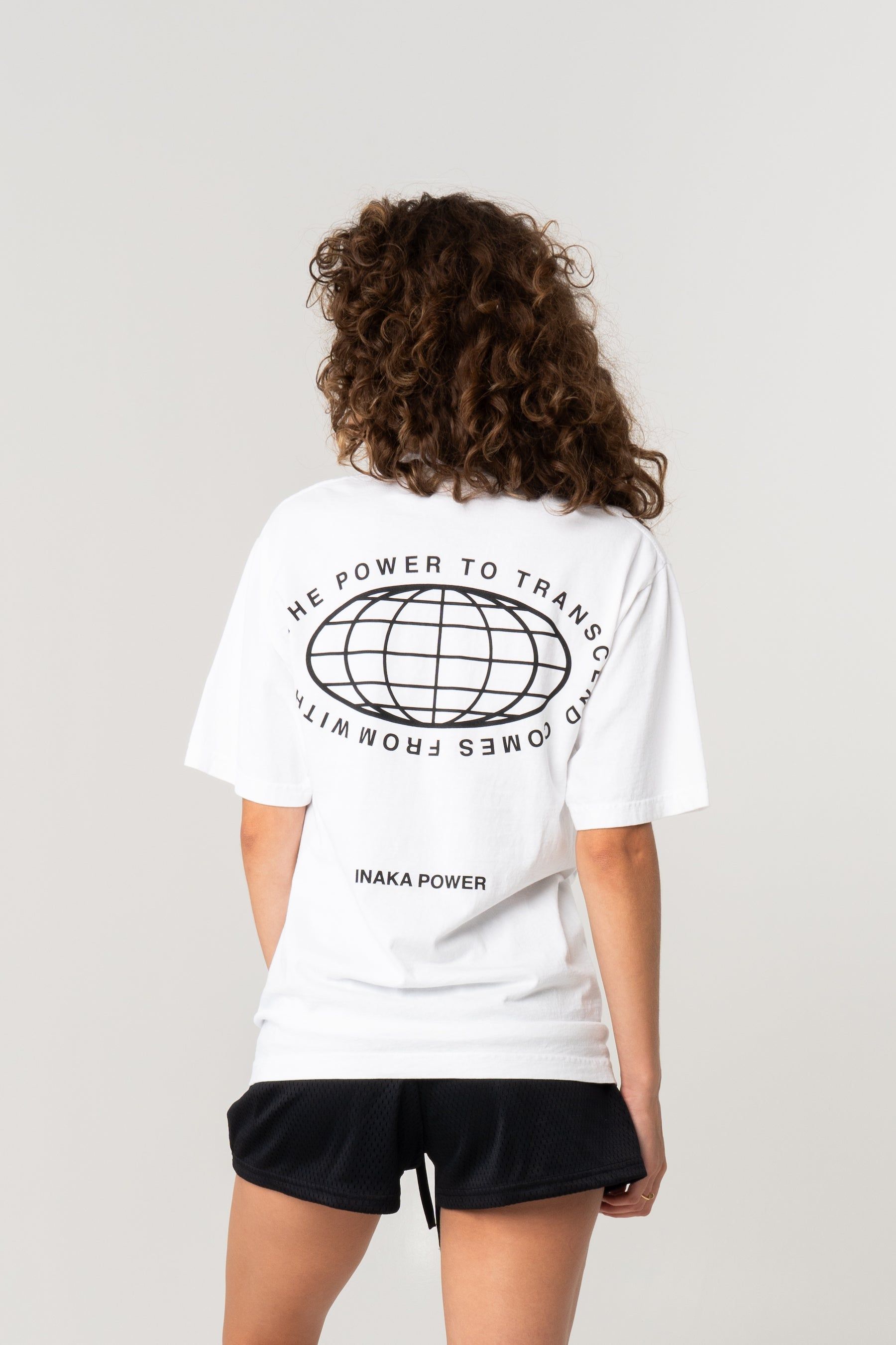Inaka Worldwide Tee - White sold by Inaka power product image thumbnail 2