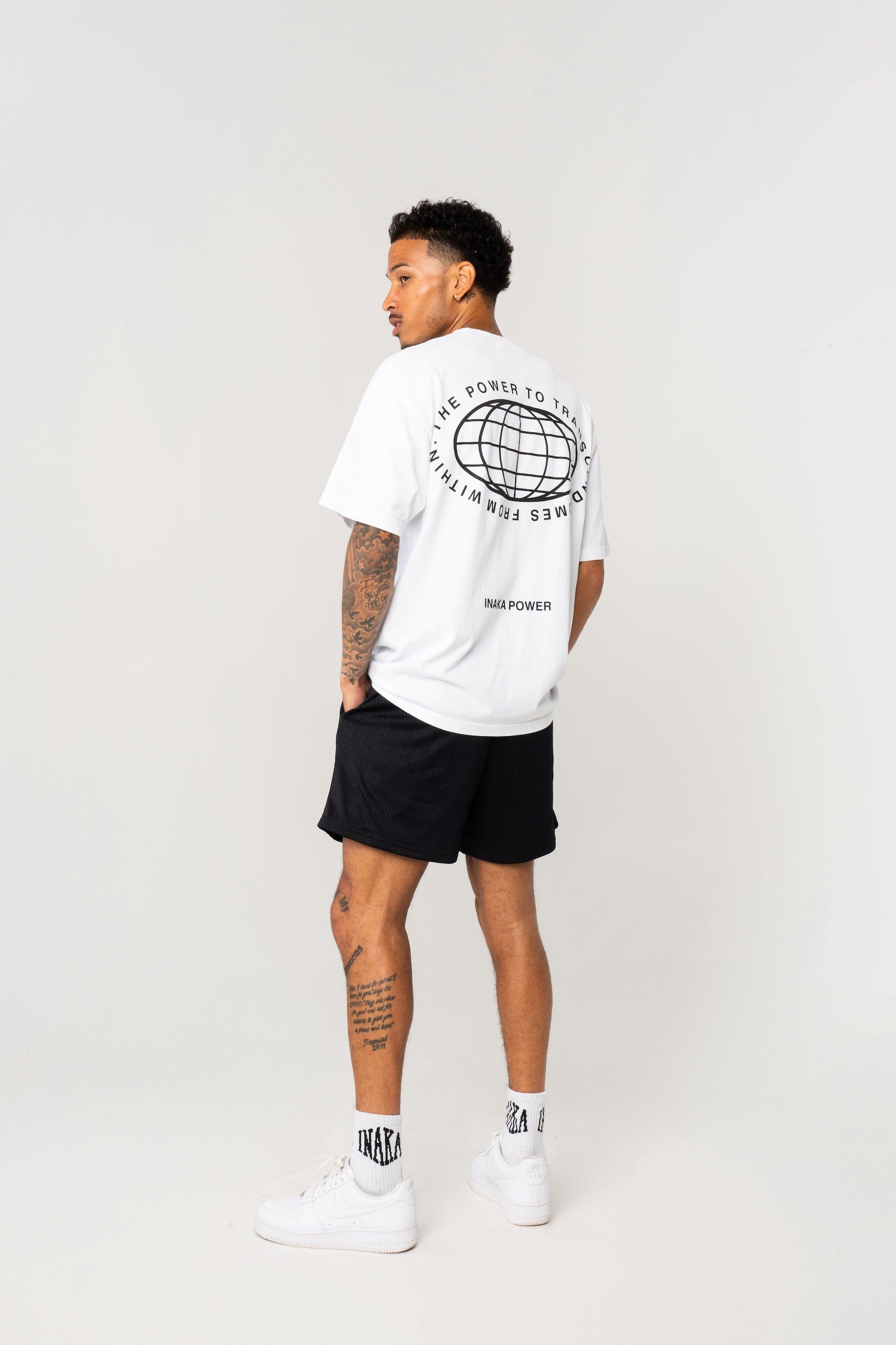 Inaka Worldwide Tee - White sold by Inaka power product image thumbnail 8