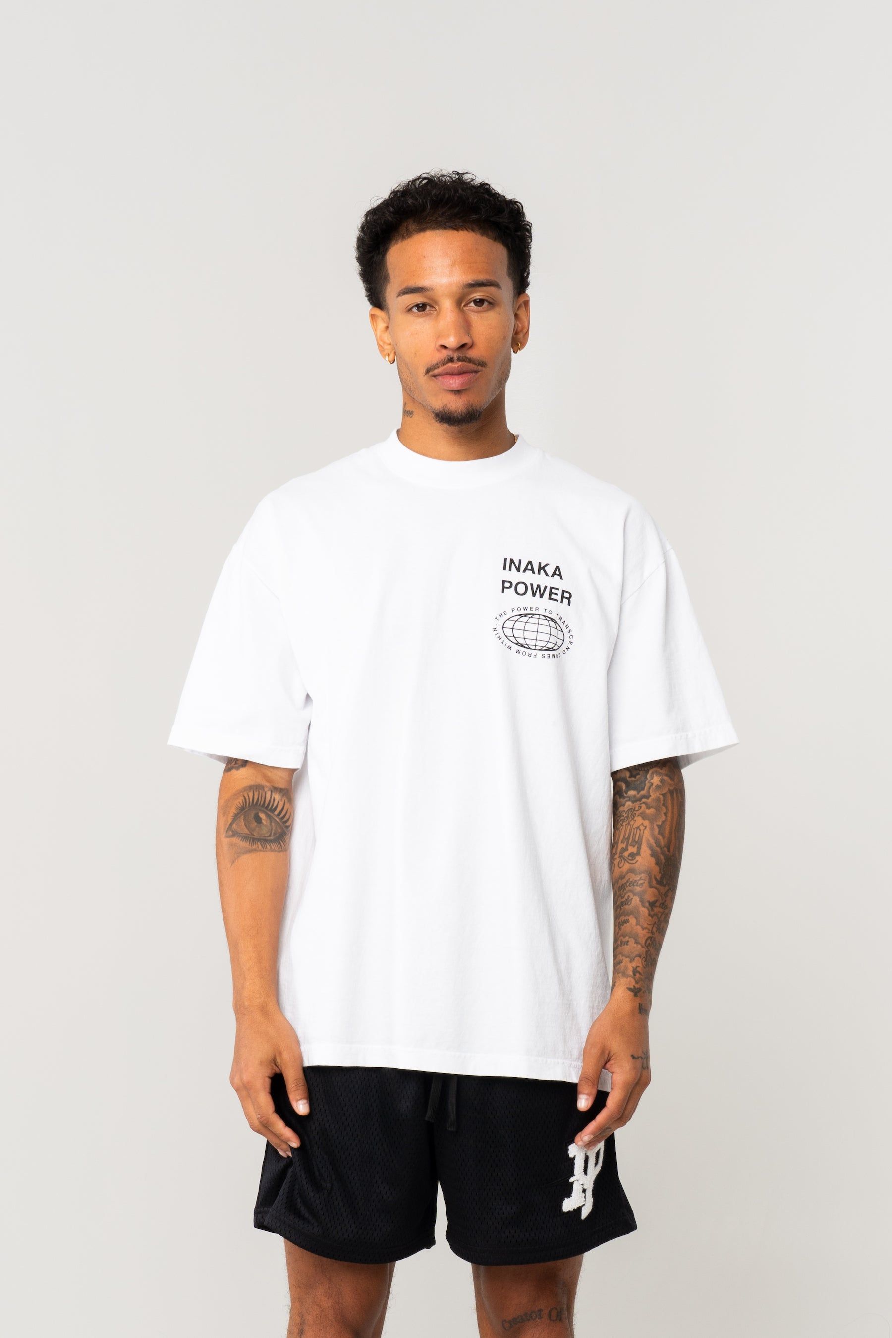 Inaka Worldwide Tee - White sold by Inaka power product image thumbnail 3
