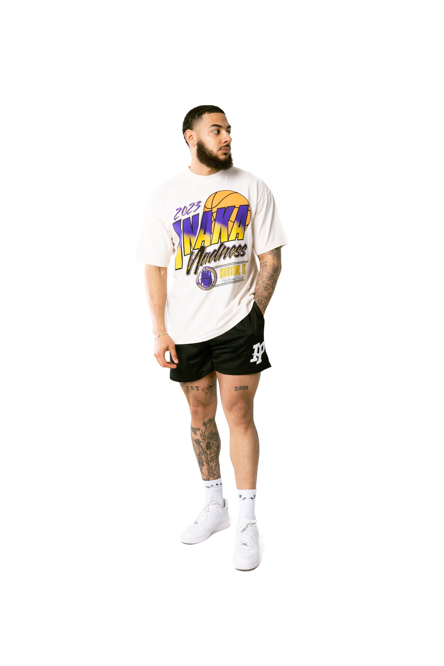 Madness tee - Cream sold by Inaka power product image thumbnail 3