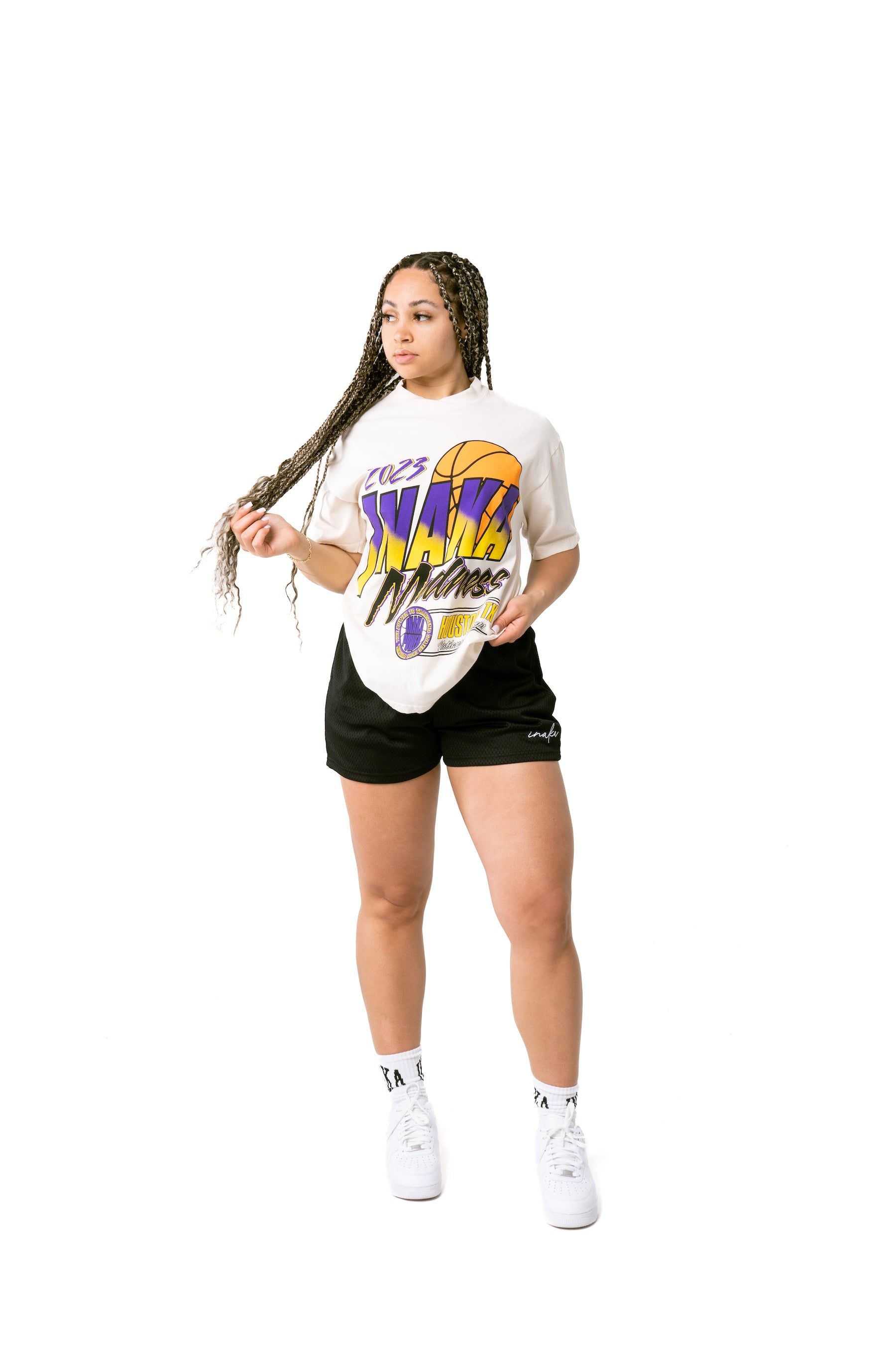 Madness tee - Cream sold by Inaka power product image thumbnail 9