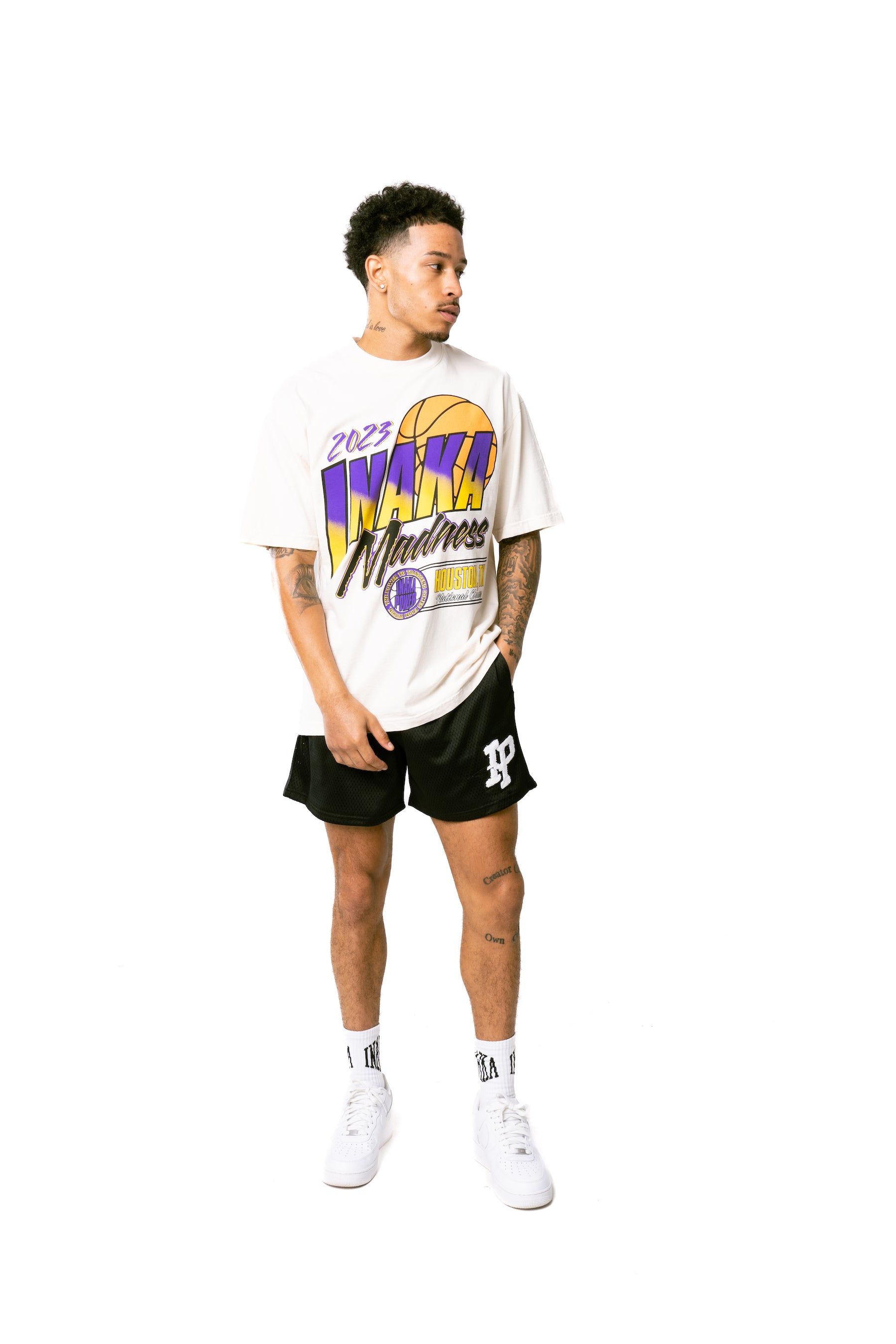 Madness tee - Cream sold by Inaka power product image thumbnail 5