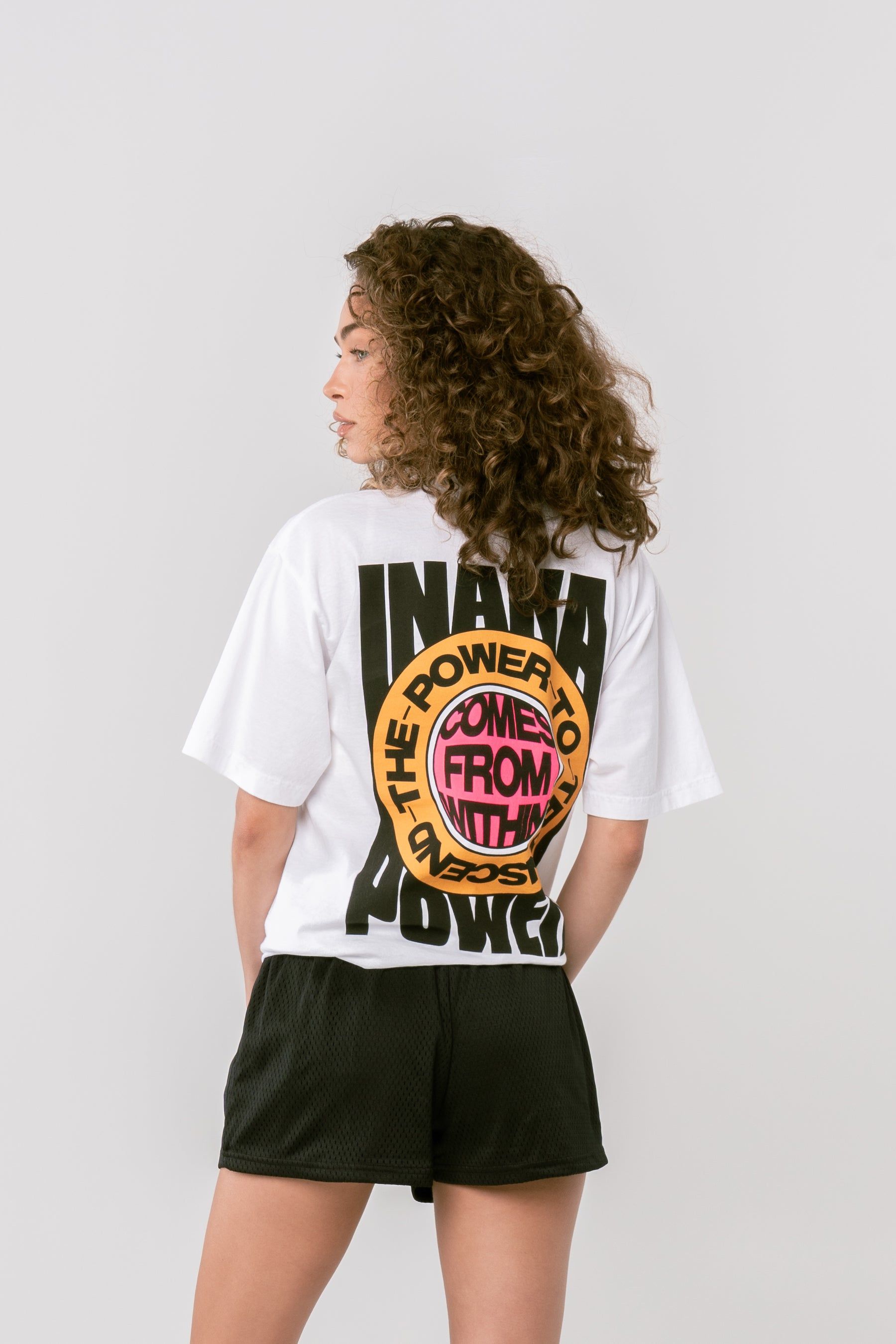 Emblem Tee - White sold by Inaka power product image thumbnail 9