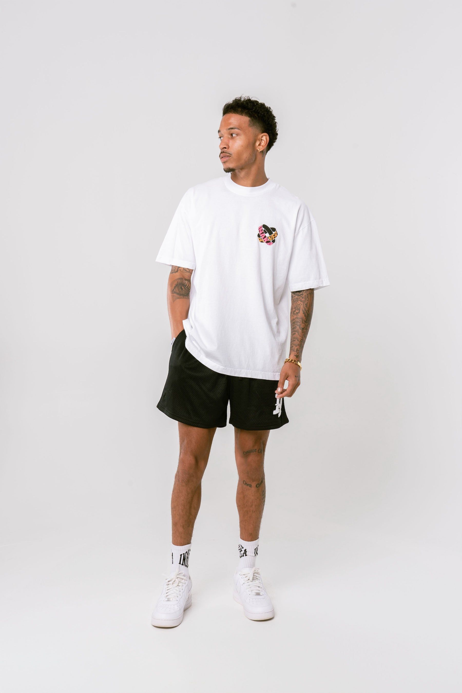 Emblem Tee - White sold by Inaka power product image thumbnail 8