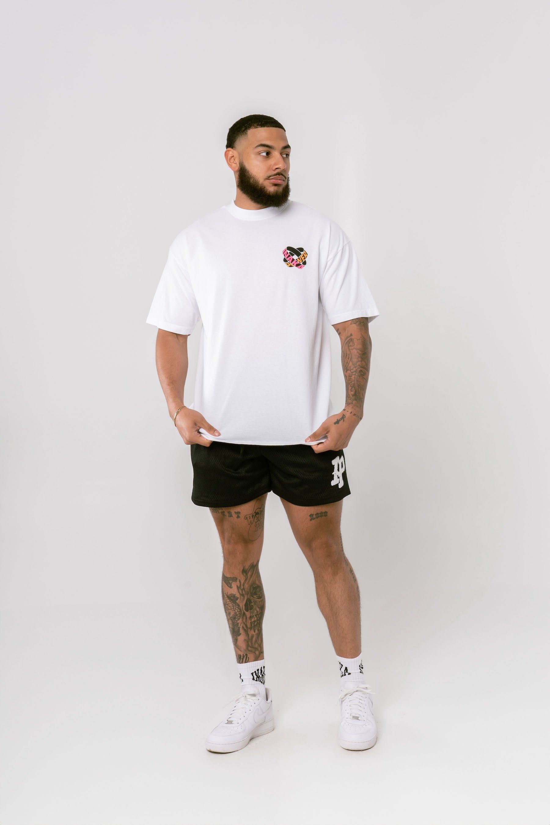 Emblem Tee - White sold by Inaka power product image thumbnail 4