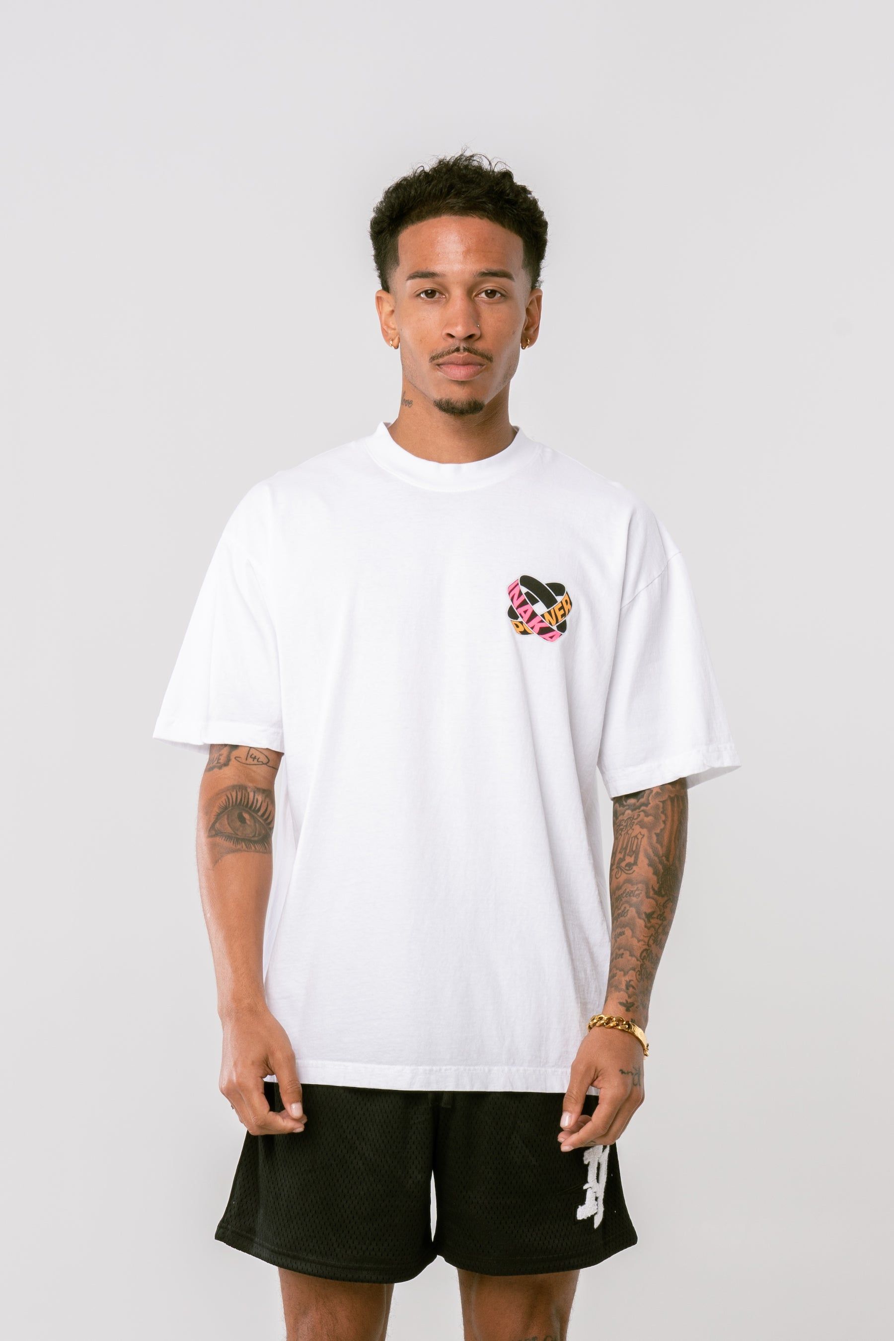 Emblem Tee - White sold by Inaka power product image thumbnail 7