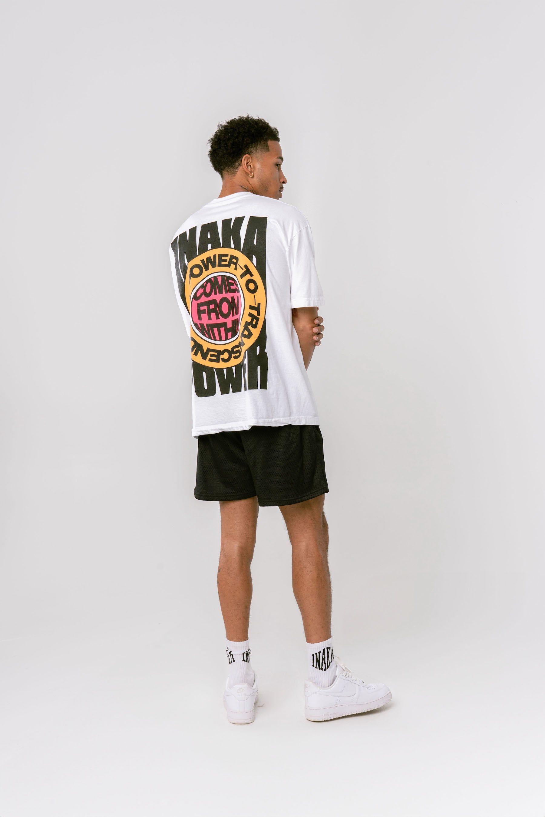 Emblem Tee - White sold by Inaka power product image thumbnail 5