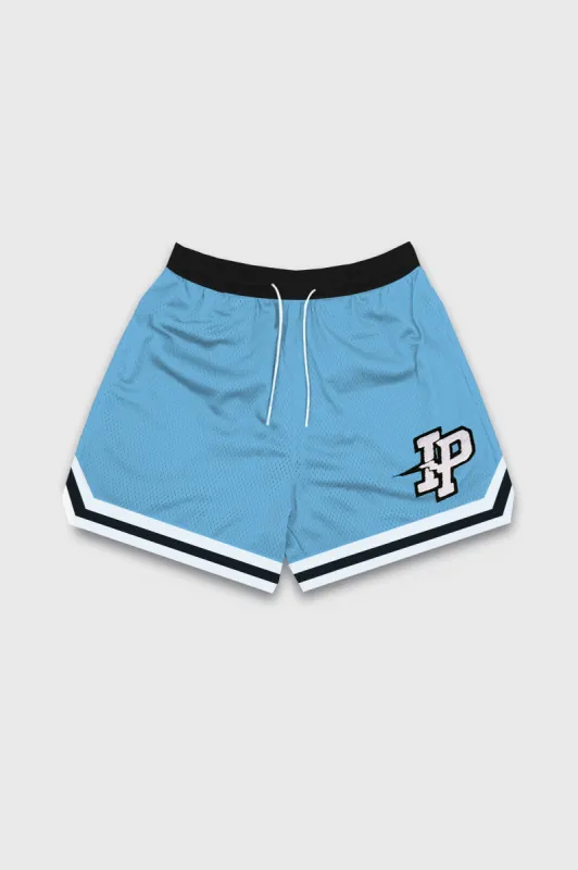 MEN'S LEAGUE MESH SHORTS - RETRO BLUE sold by Inaka power