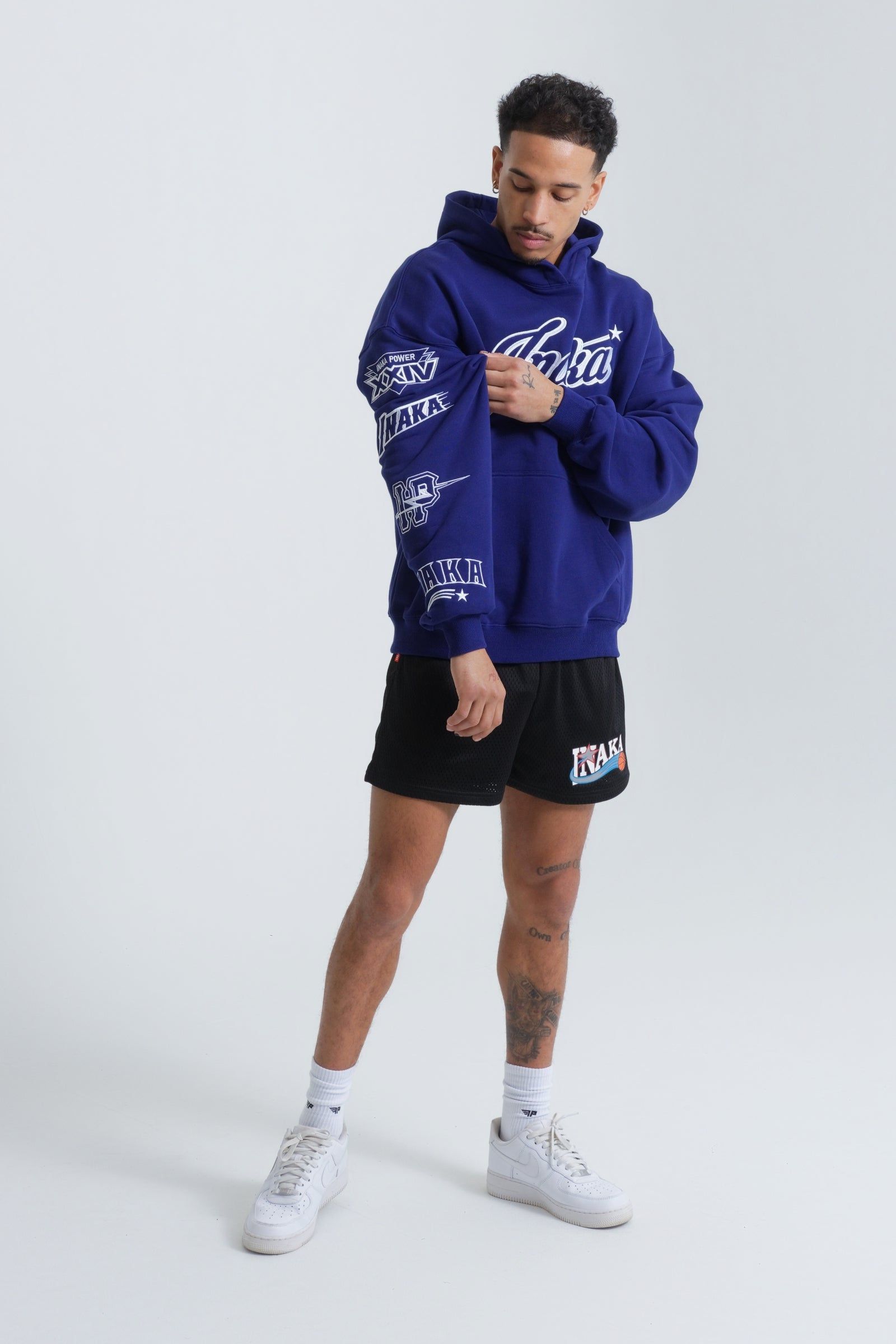 INAKA League Hoodie - Blue sold by Inaka power product image thumbnail 4