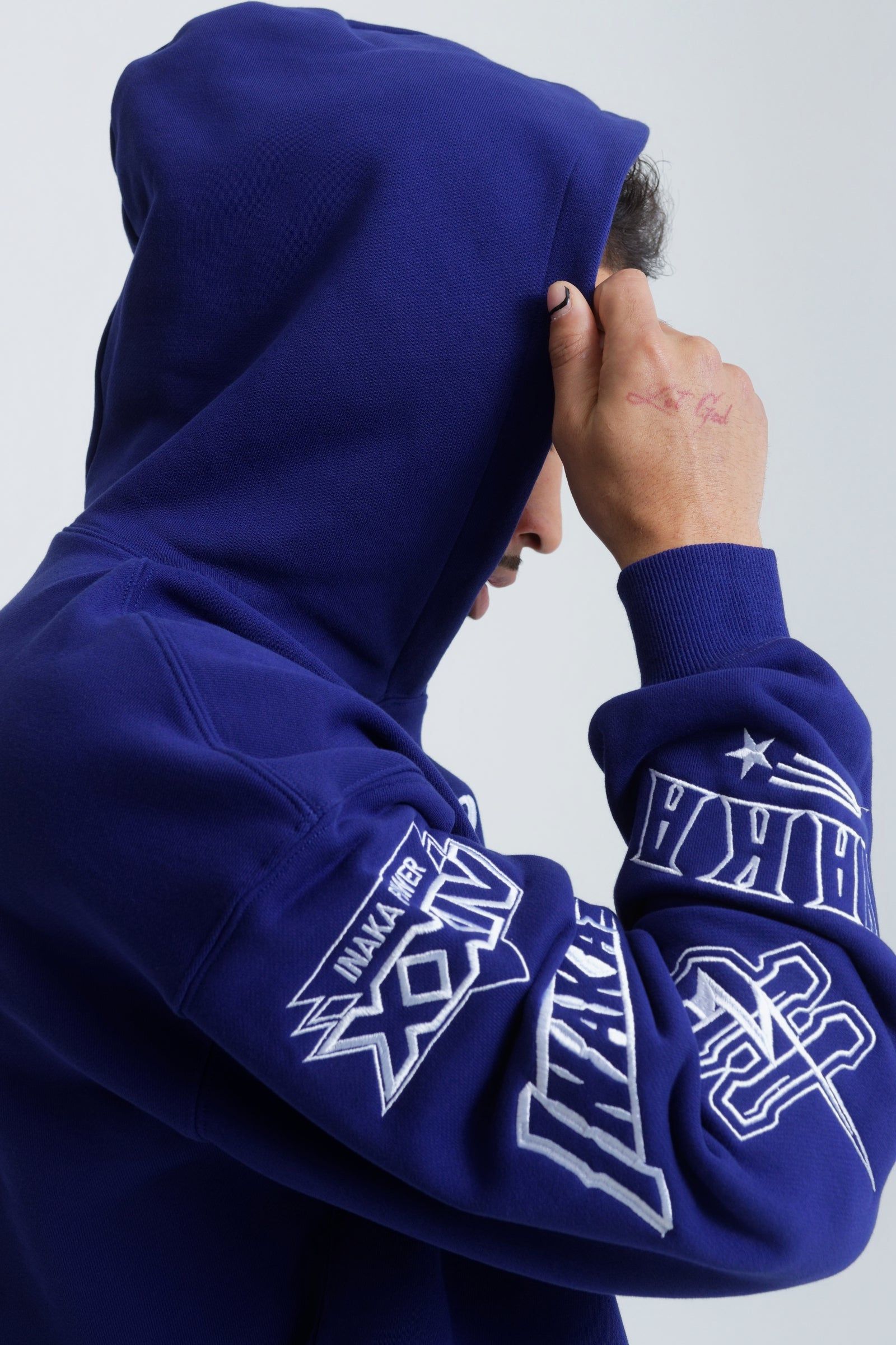 INAKA League Hoodie - Blue sold by Inaka power product image thumbnail 5