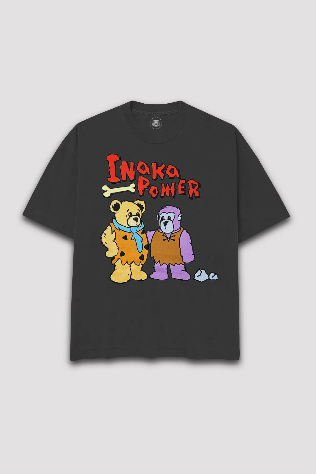 TEDDY FLINSTONE TEE - BLACK sold by Inaka power