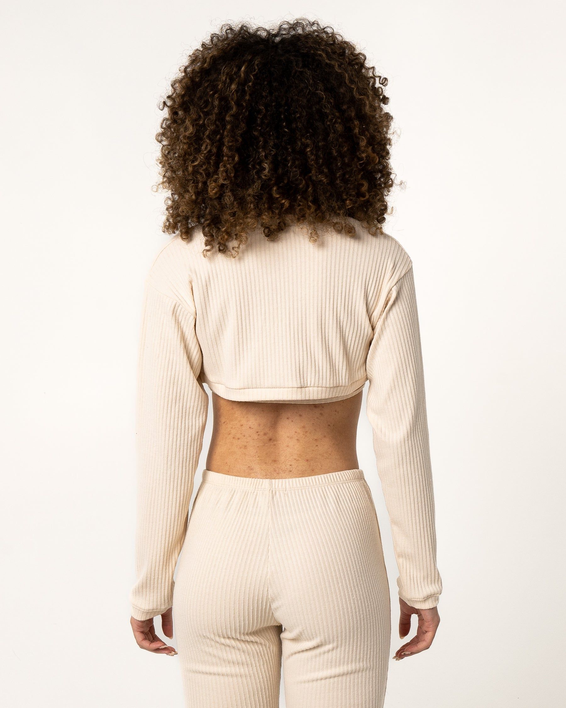 Women's Cropped Bolero - Ivory sold by Inaka power product image thumbnail 7