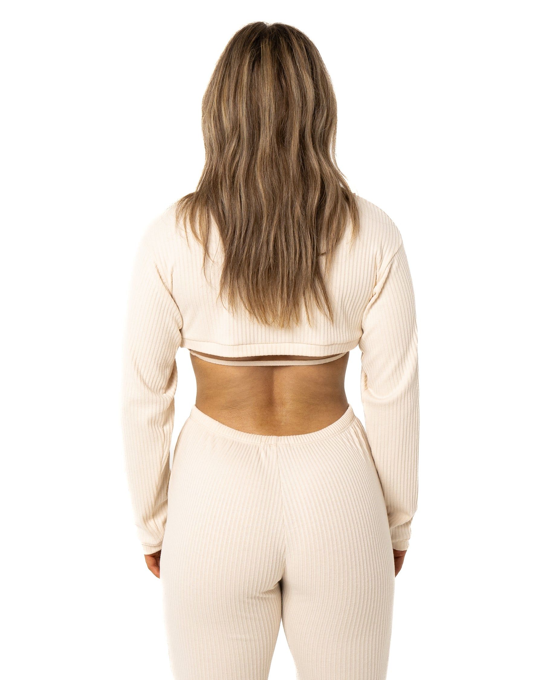 Women's Cropped Bolero - Ivory sold by Inaka power product image thumbnail 3