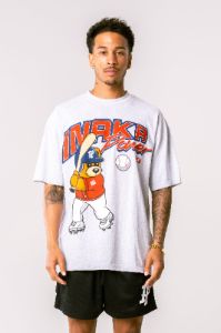 Boston Teddy Tee - Grey sold by Inaka power