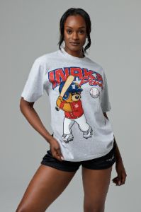 Boston Teddy Tee - Grey sold by Inaka power