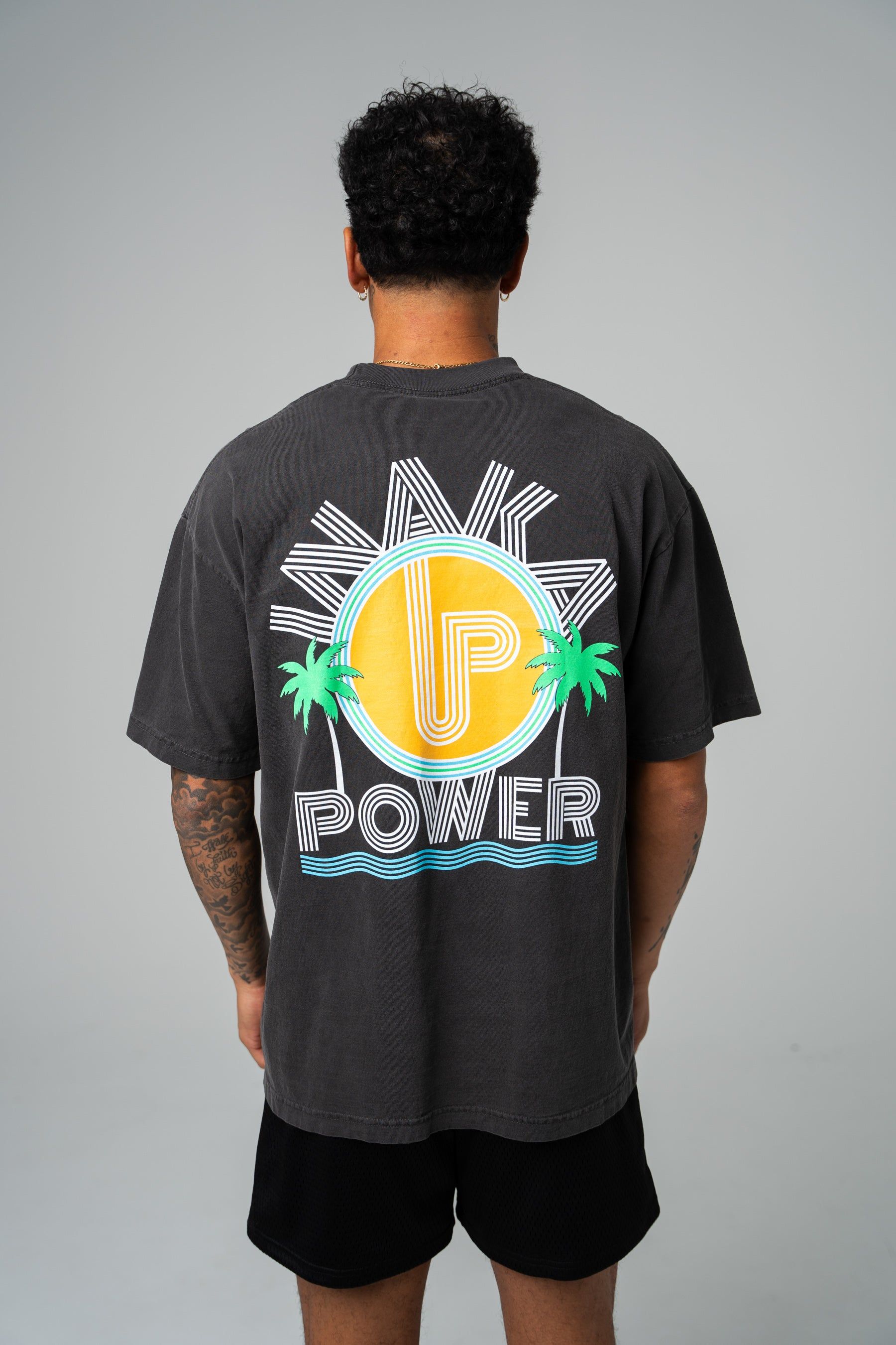 Tropical Sun Tee - Vintage Black sold by Inaka power product image thumbnail 3