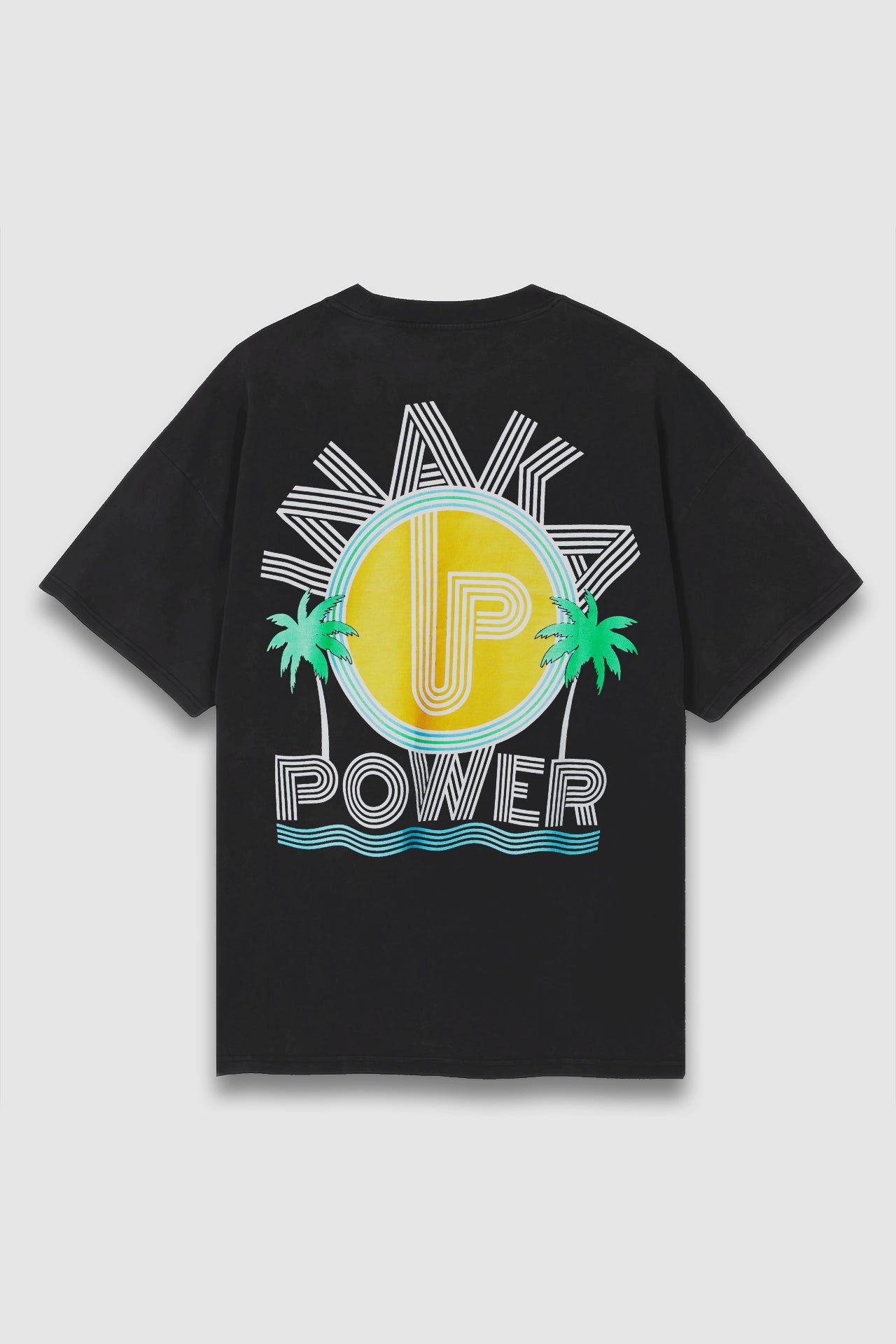 Tropical Sun Tee - Vintage Black sold by Inaka power product image thumbnail 2