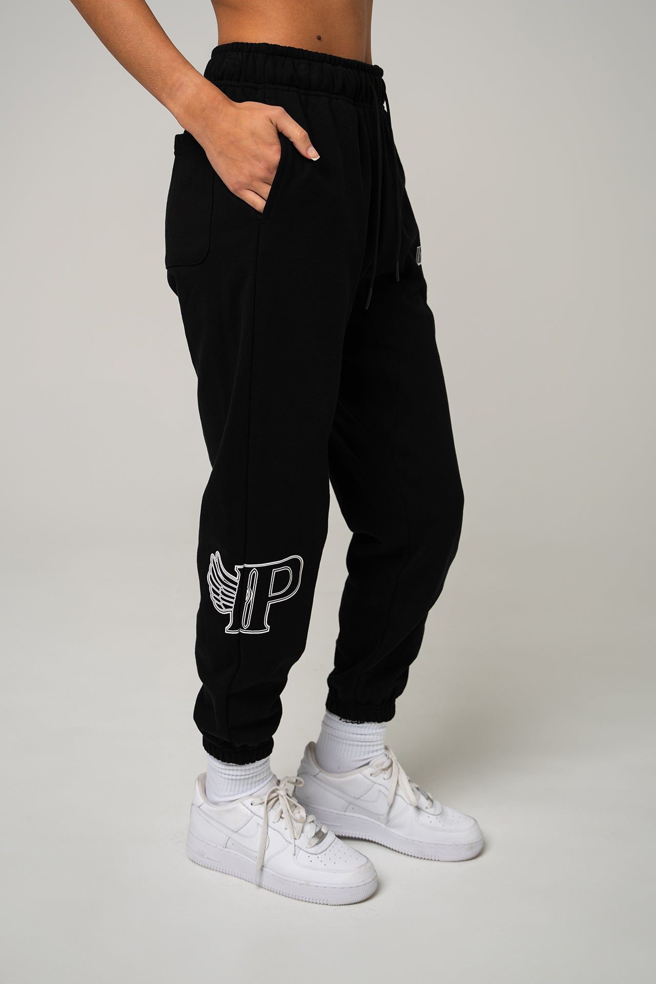 Men's Club Joggers - Black sold by Inaka power product image thumbnail 5