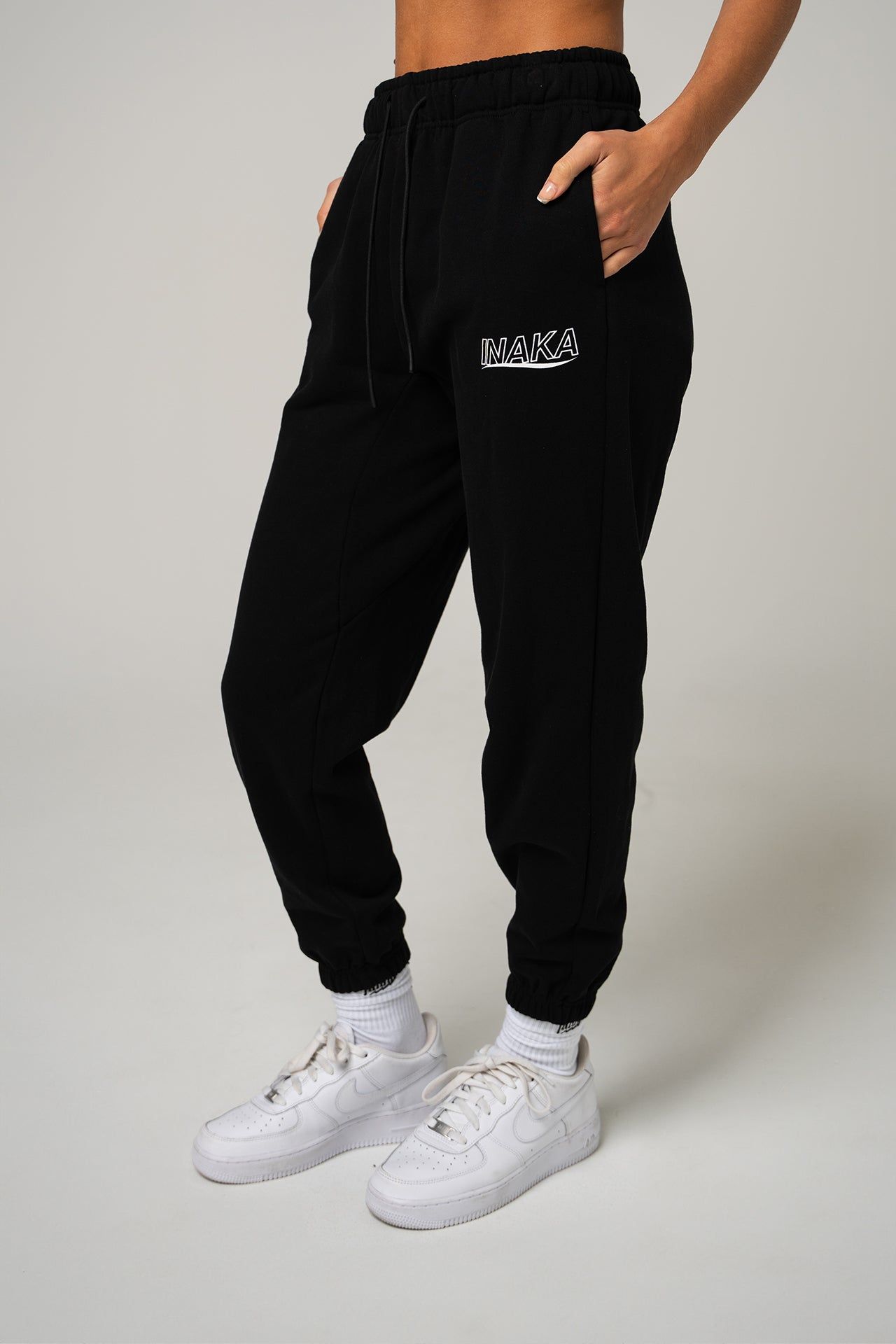 Men's Club Joggers - Black sold by Inaka power product image thumbnail 4