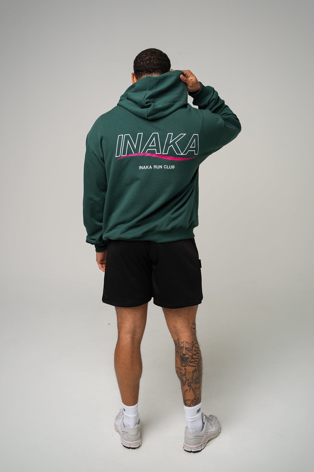 Men's Club Hoodie - Forest Green sold by Inaka power product image thumbnail 5