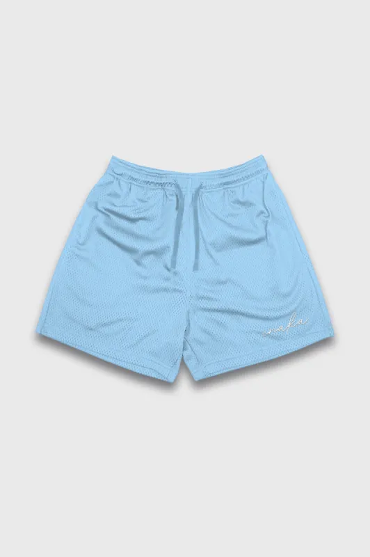 WOMEN'S BASIC SHORTS - STEEL BLUE sold by Inaka power