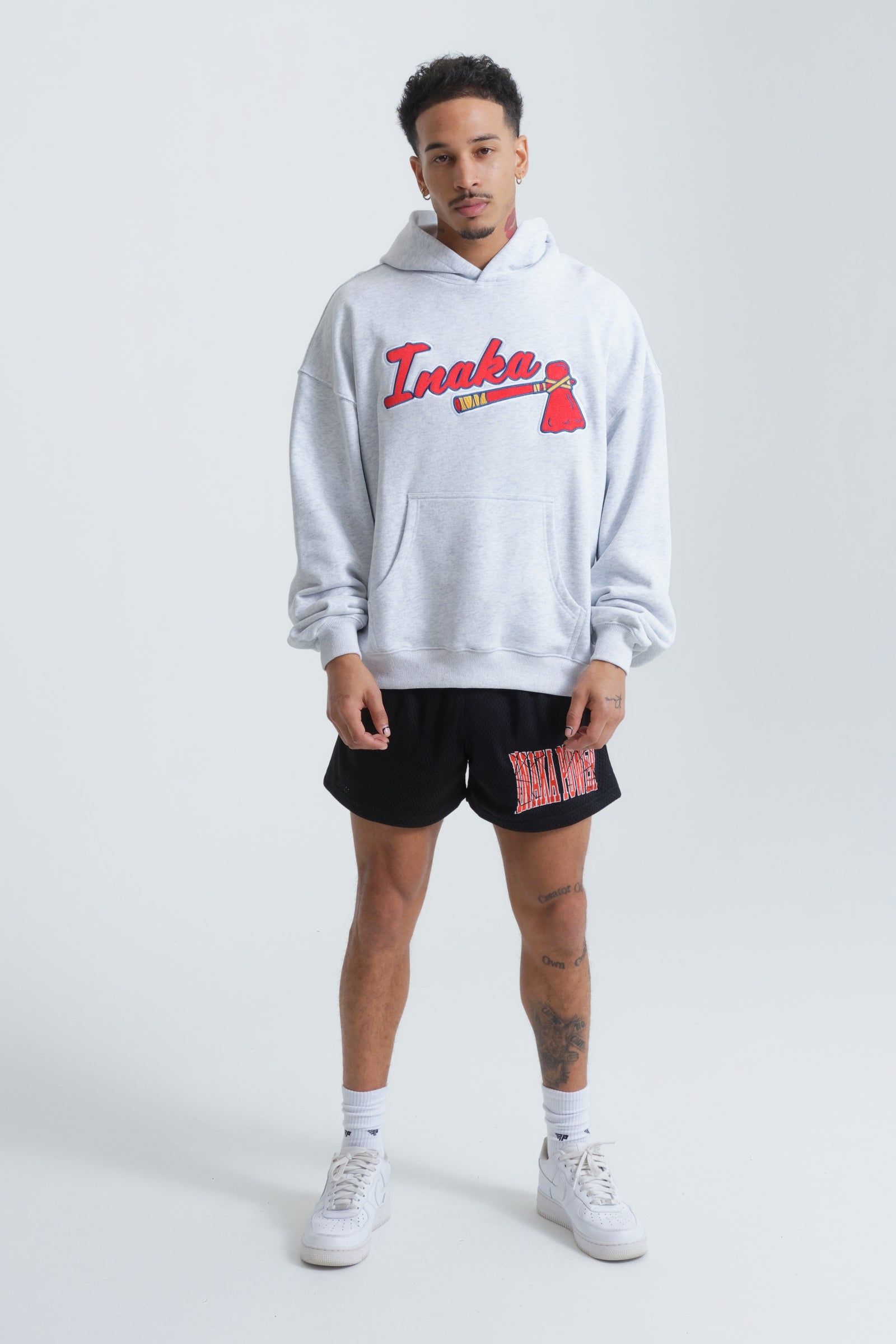 Braves Hoodie - Light Gray sold by Inaka power product image thumbnail 2