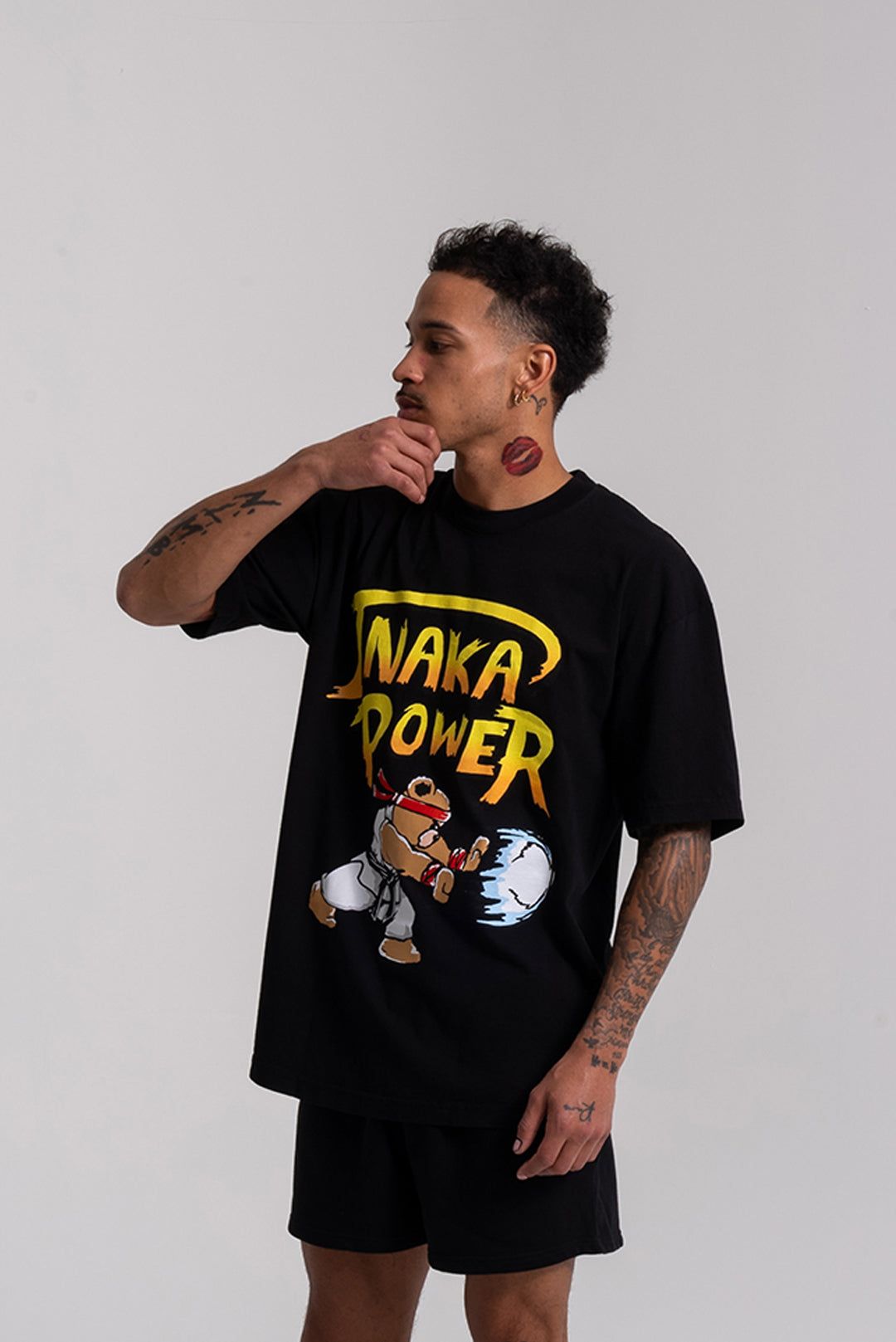 TEDDY RYU TEE - BLACK sold by Inaka power product image thumbnail 3