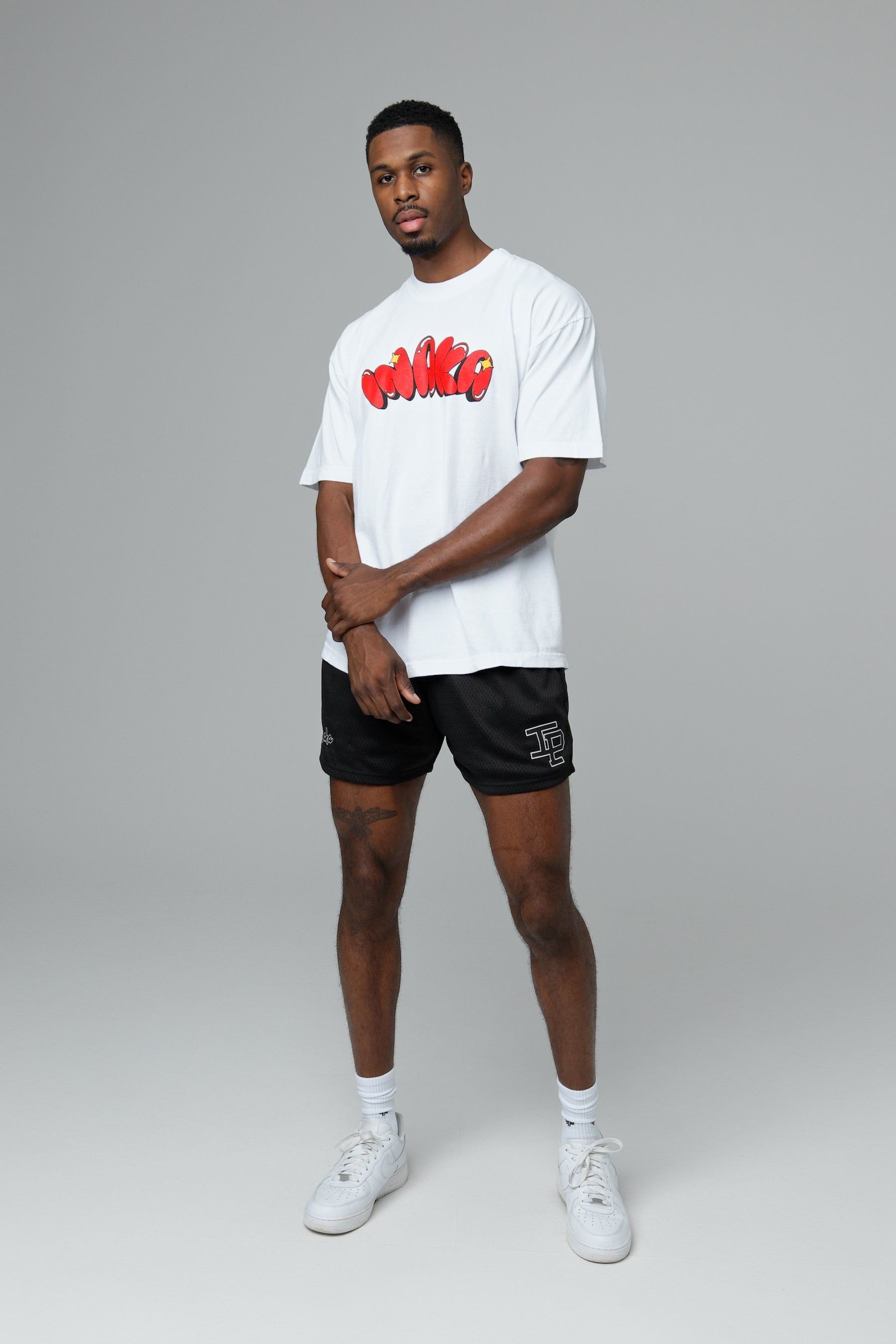 Graffiti Tee - White sold by Inaka power product image thumbnail 3