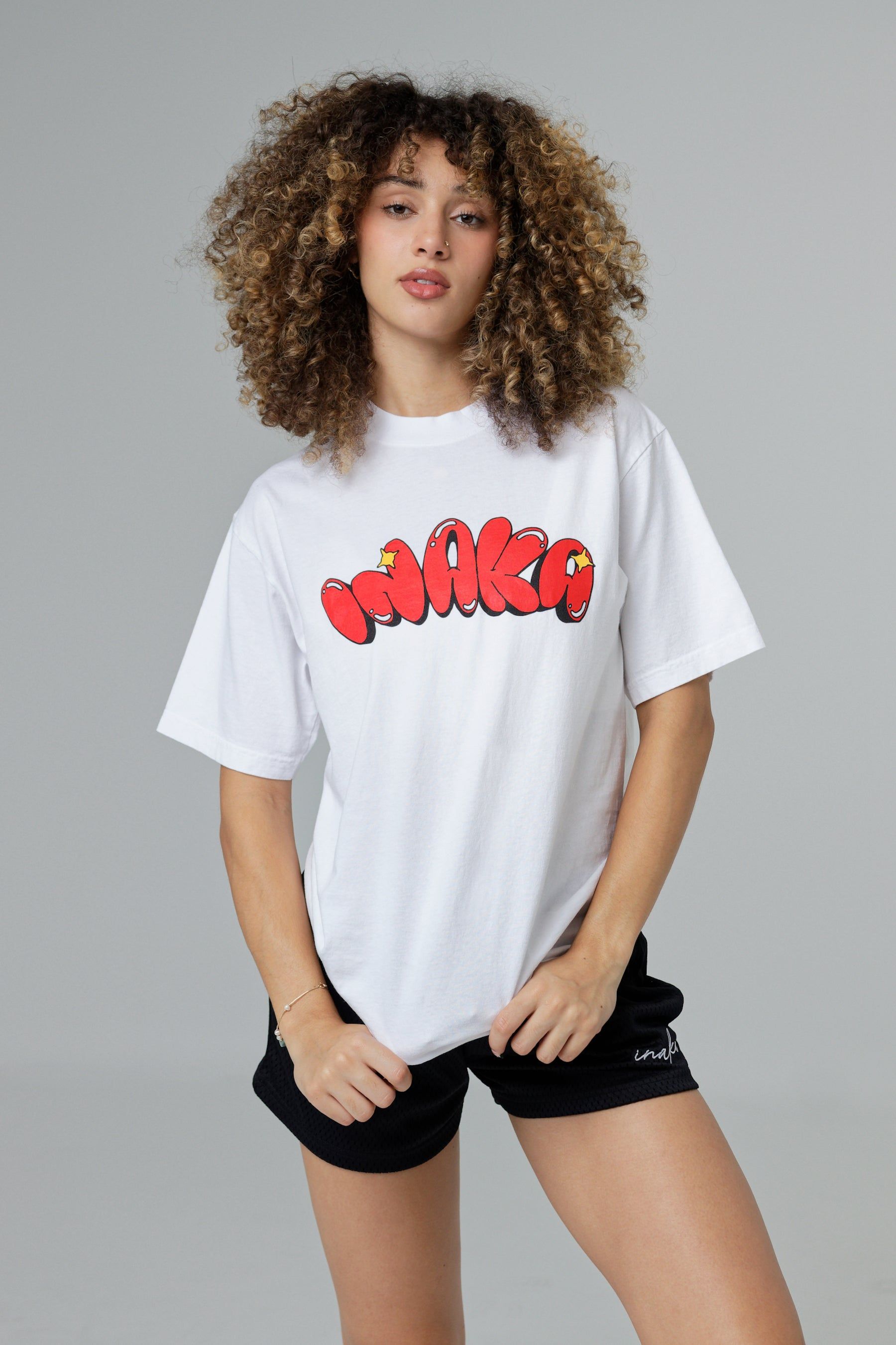 Graffiti Tee - White sold by Inaka power product image thumbnail 2