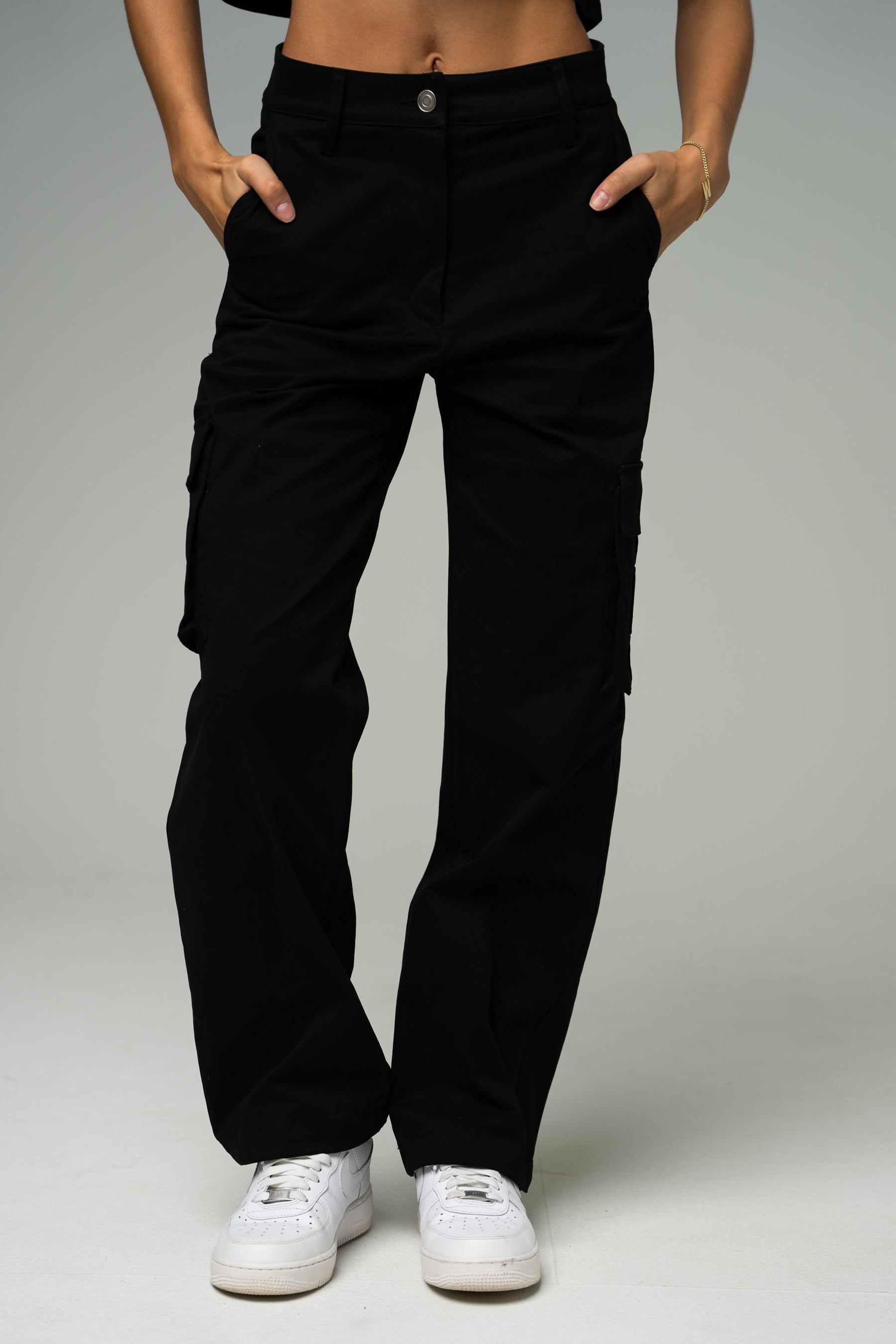 Women's Cargo Pants - Black sold by Inaka power product image thumbnail 2
