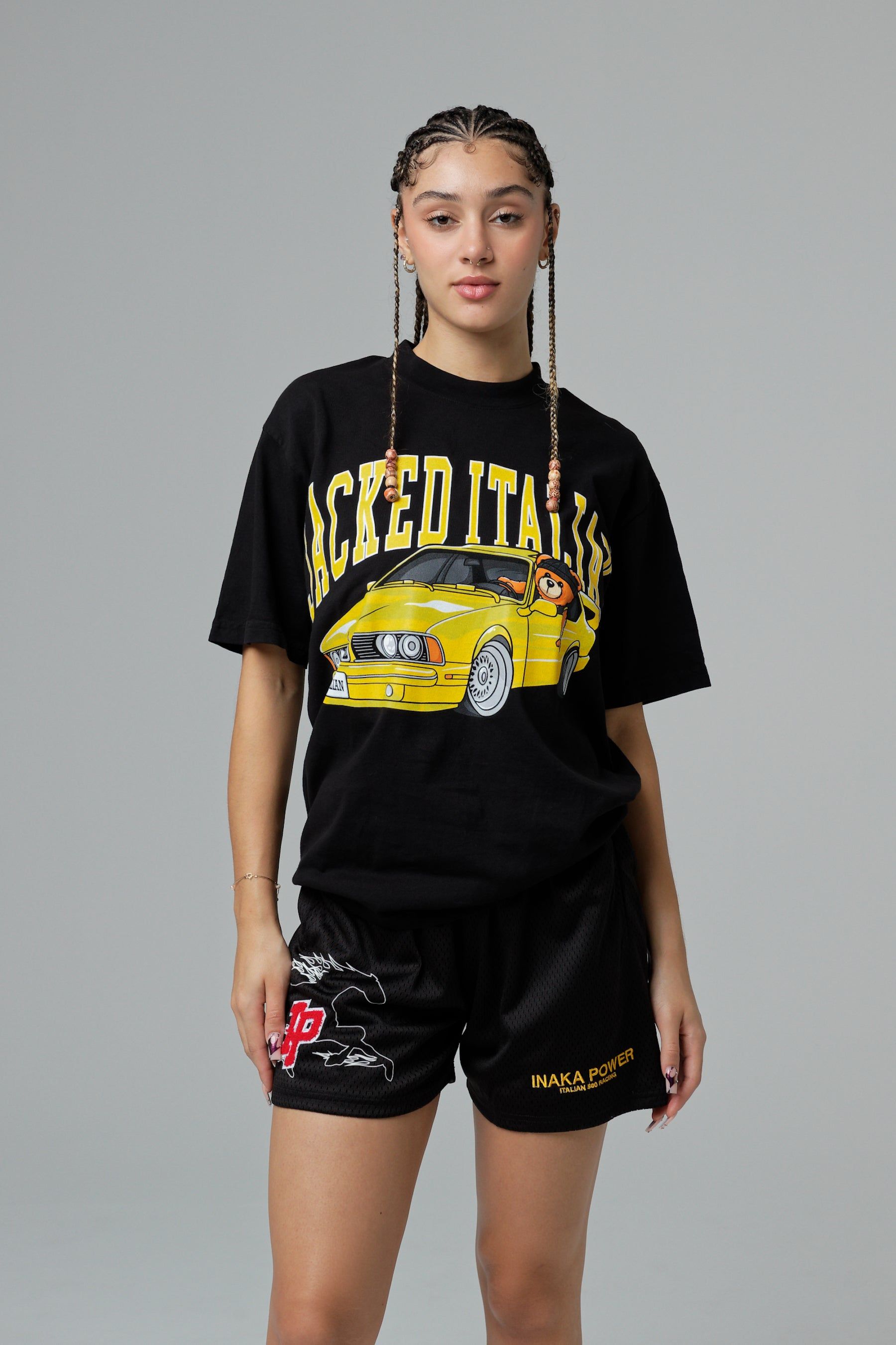 Beamer Teddy Tee - Black sold by Inaka power product image thumbnail 2