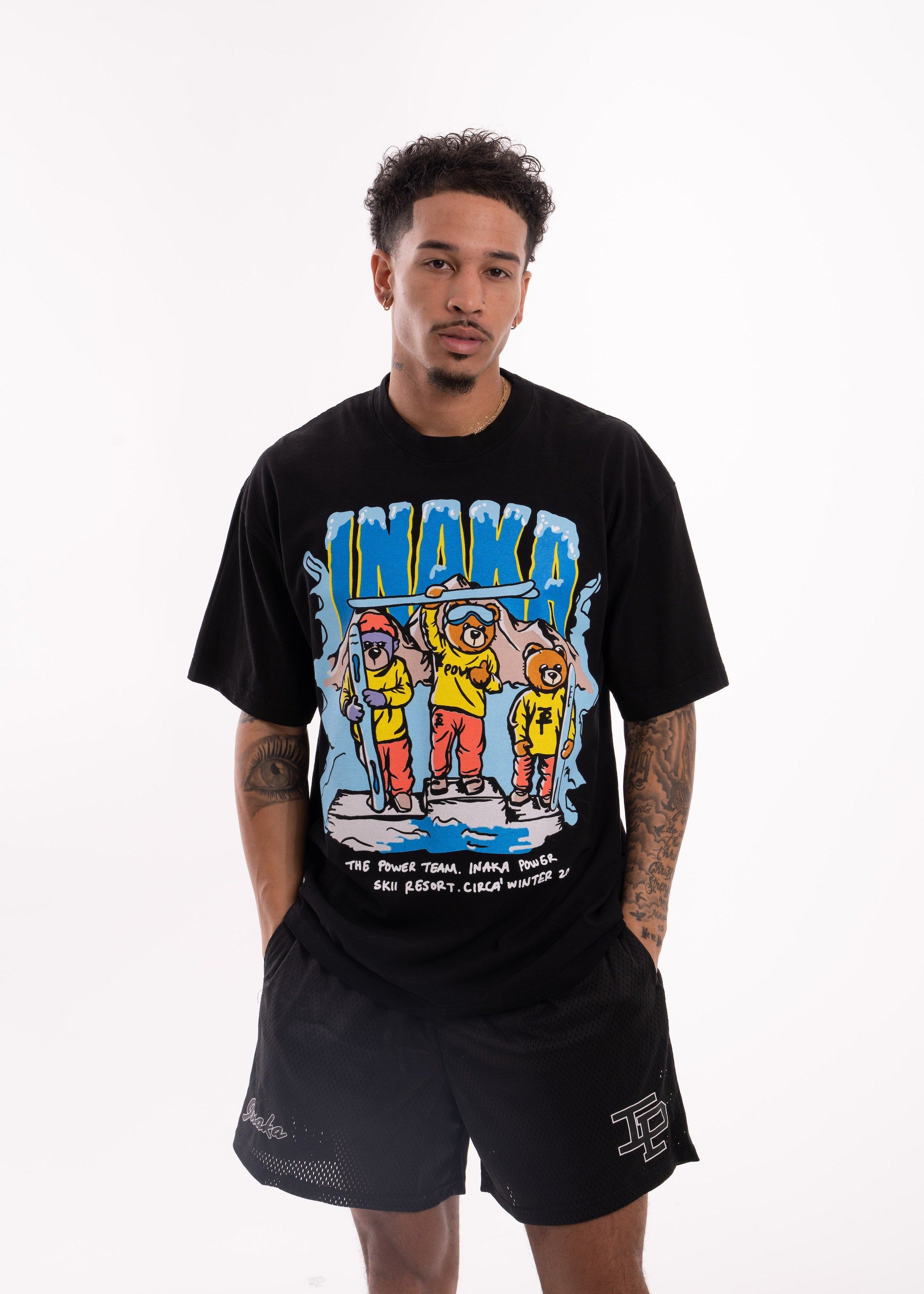 Ice Coast Tee - Black sold by Inaka power product image thumbnail 2