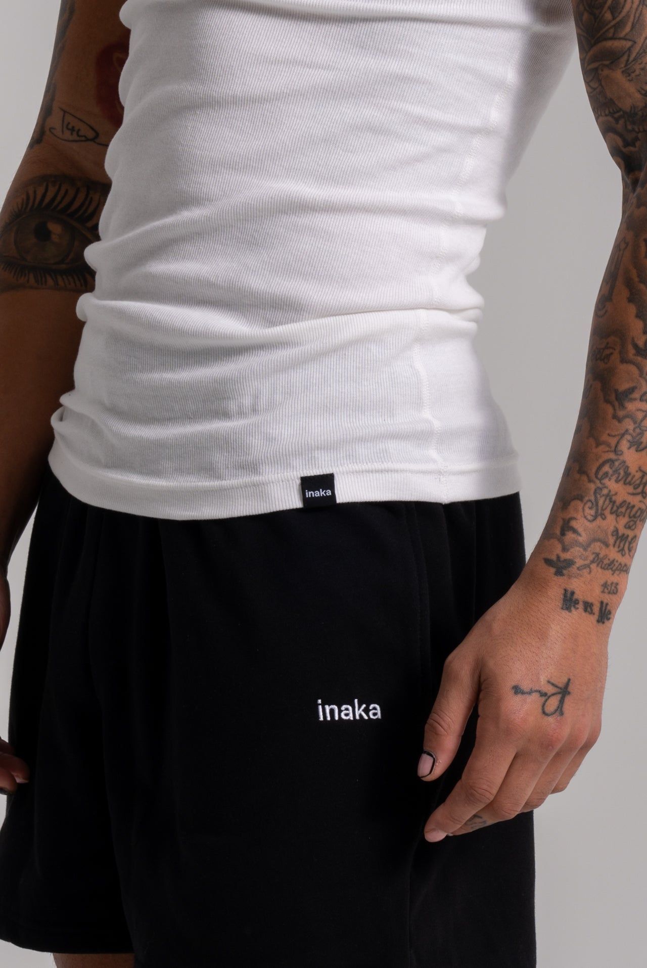 Men's Basic Ribbed Tank - White sold by Inaka power product image thumbnail 5