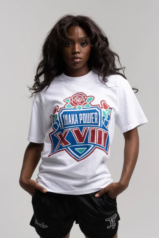 Rose Bowl Tee - White sold by Inaka power