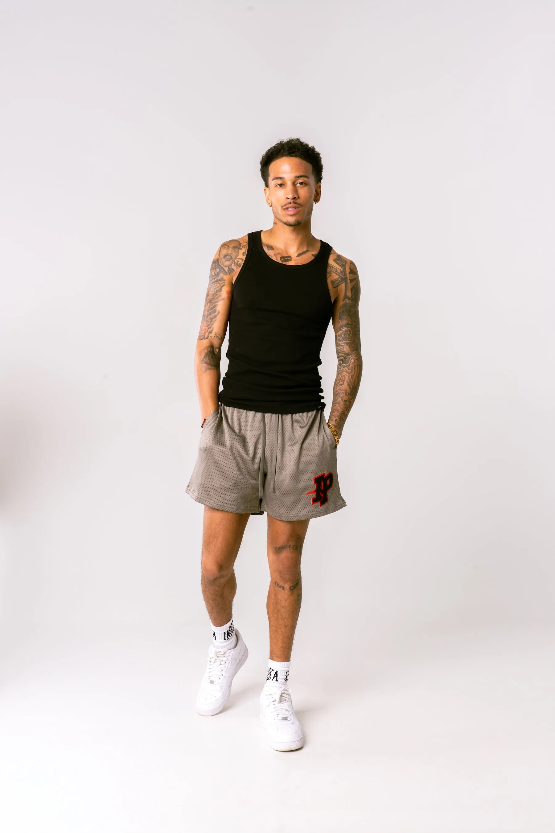 PATCH BASIC SHORTS - CEDAR BROWN sold by Inaka power product image thumbnail 2