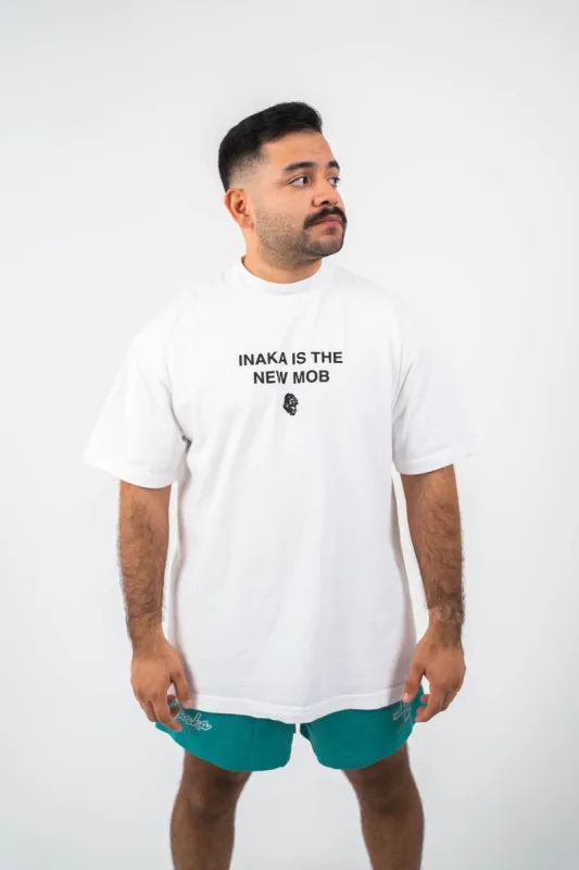 MOB 012 Tee - White sold by Inaka power