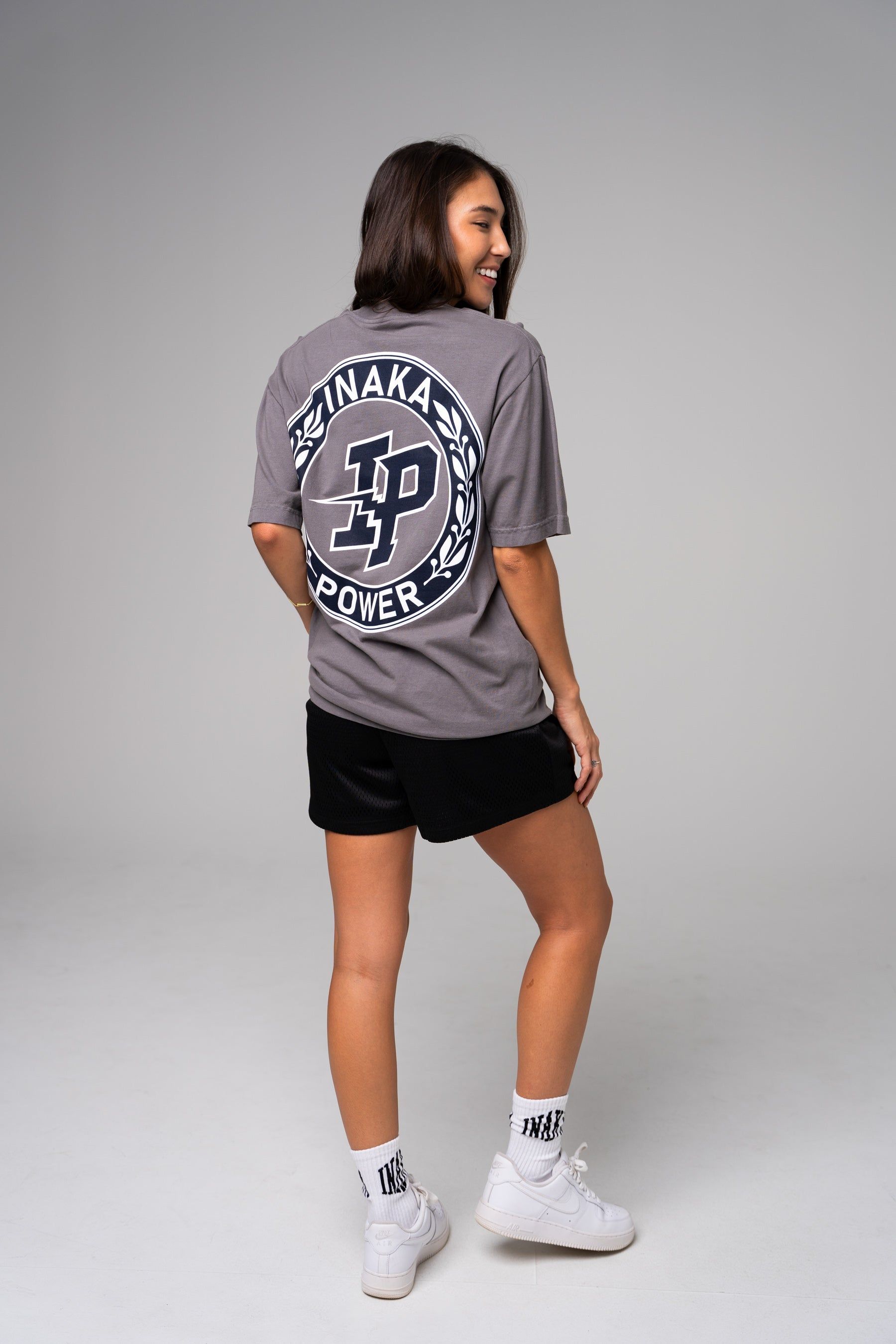 IP Emblem Tee - Charcoal sold by Inaka power product image thumbnail 4