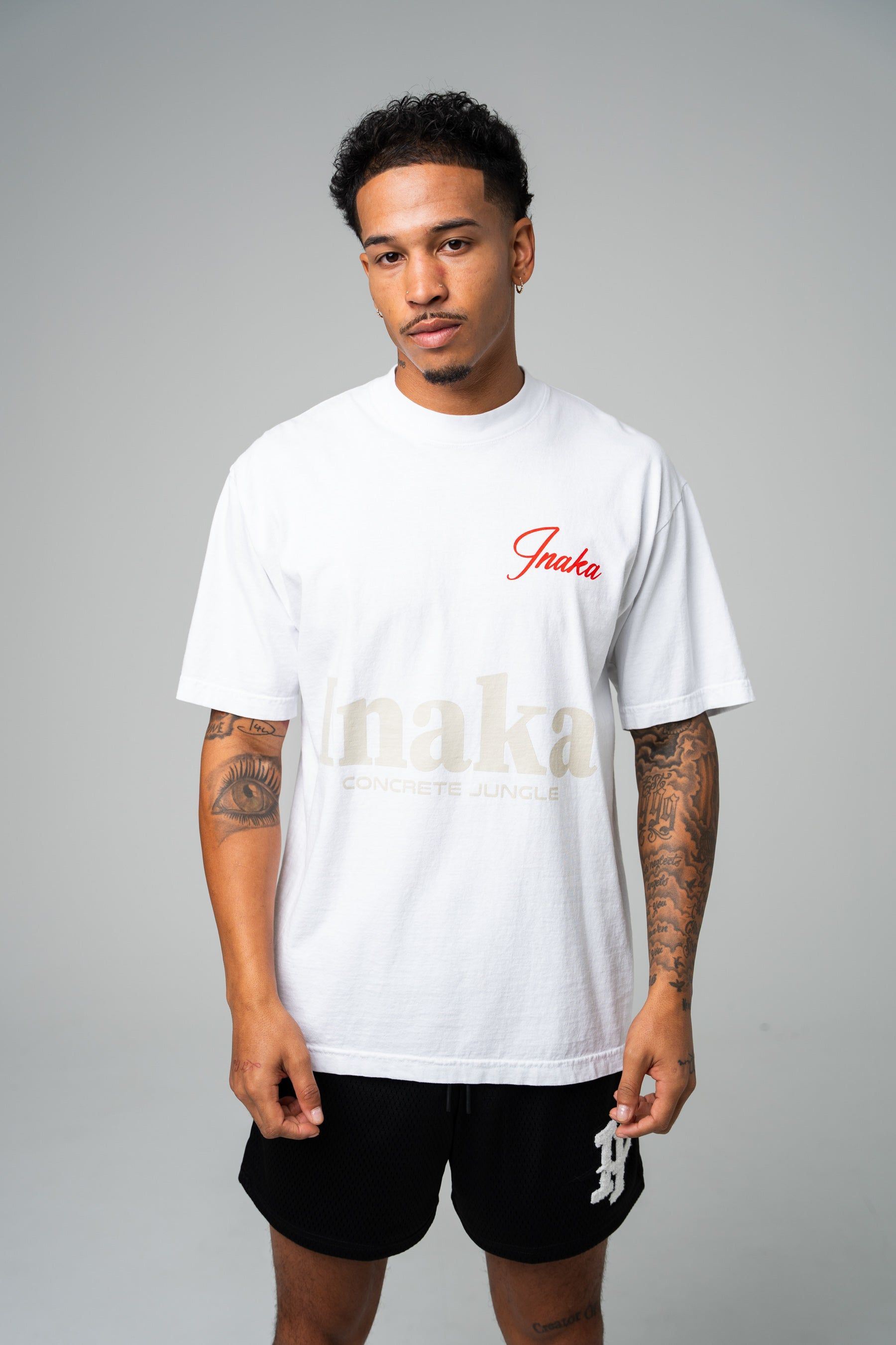 Concrete Jungle Tee - White sold by Inaka power product image thumbnail 2