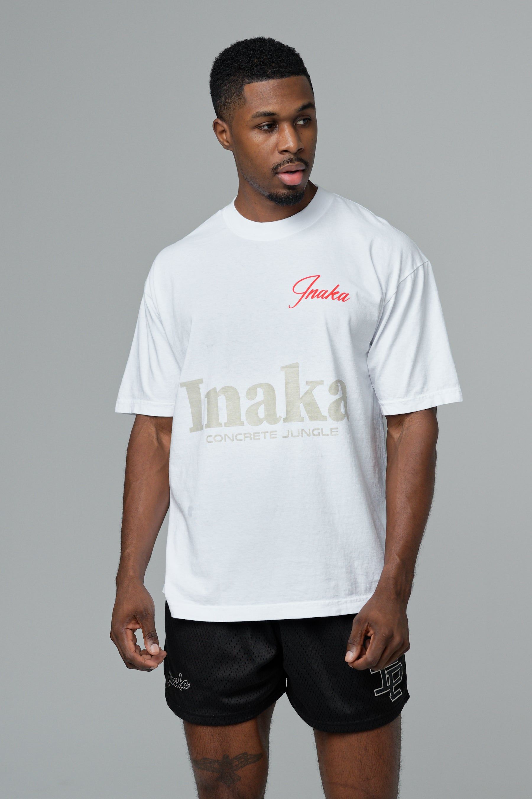 Concrete Jungle Tee - White sold by Inaka power product image thumbnail 5
