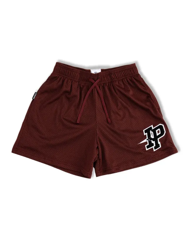 Patch Basic Shorts - Rosewood sold by Inaka power