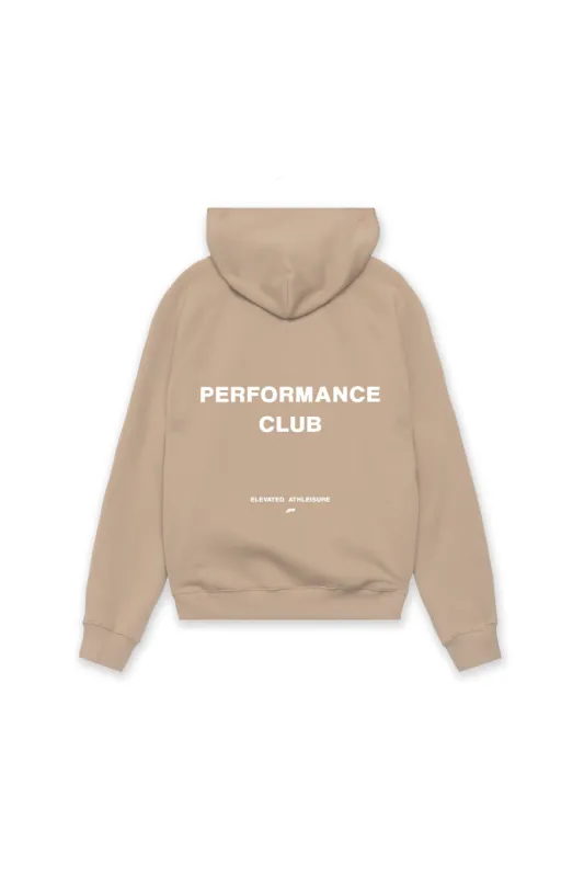 PERFORMANCE CLUB HOODIE - TAUPE sold by Inaka power