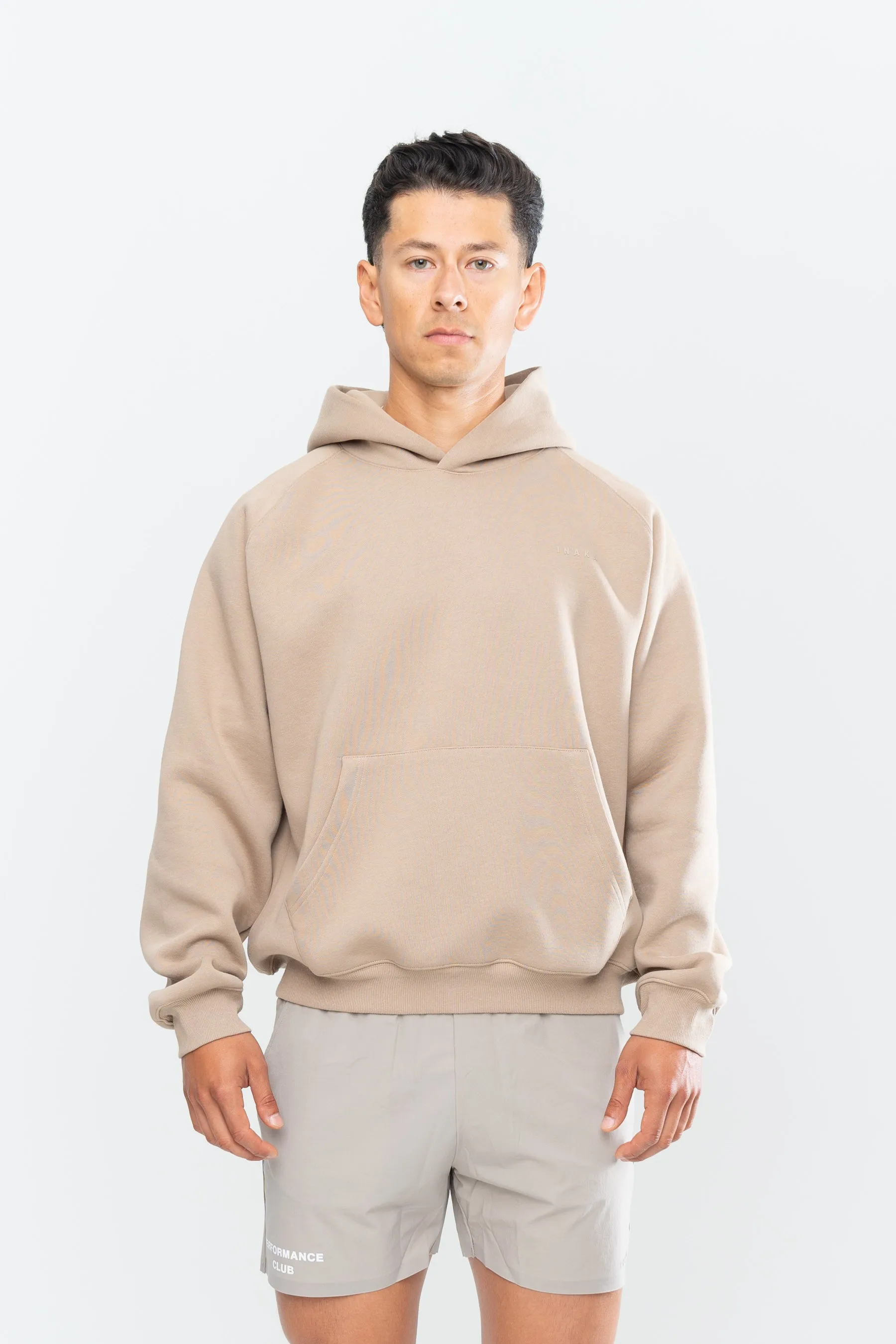 PERFORMANCE CLUB HOODIE - TAUPE sold by Inaka power product image thumbnail 4