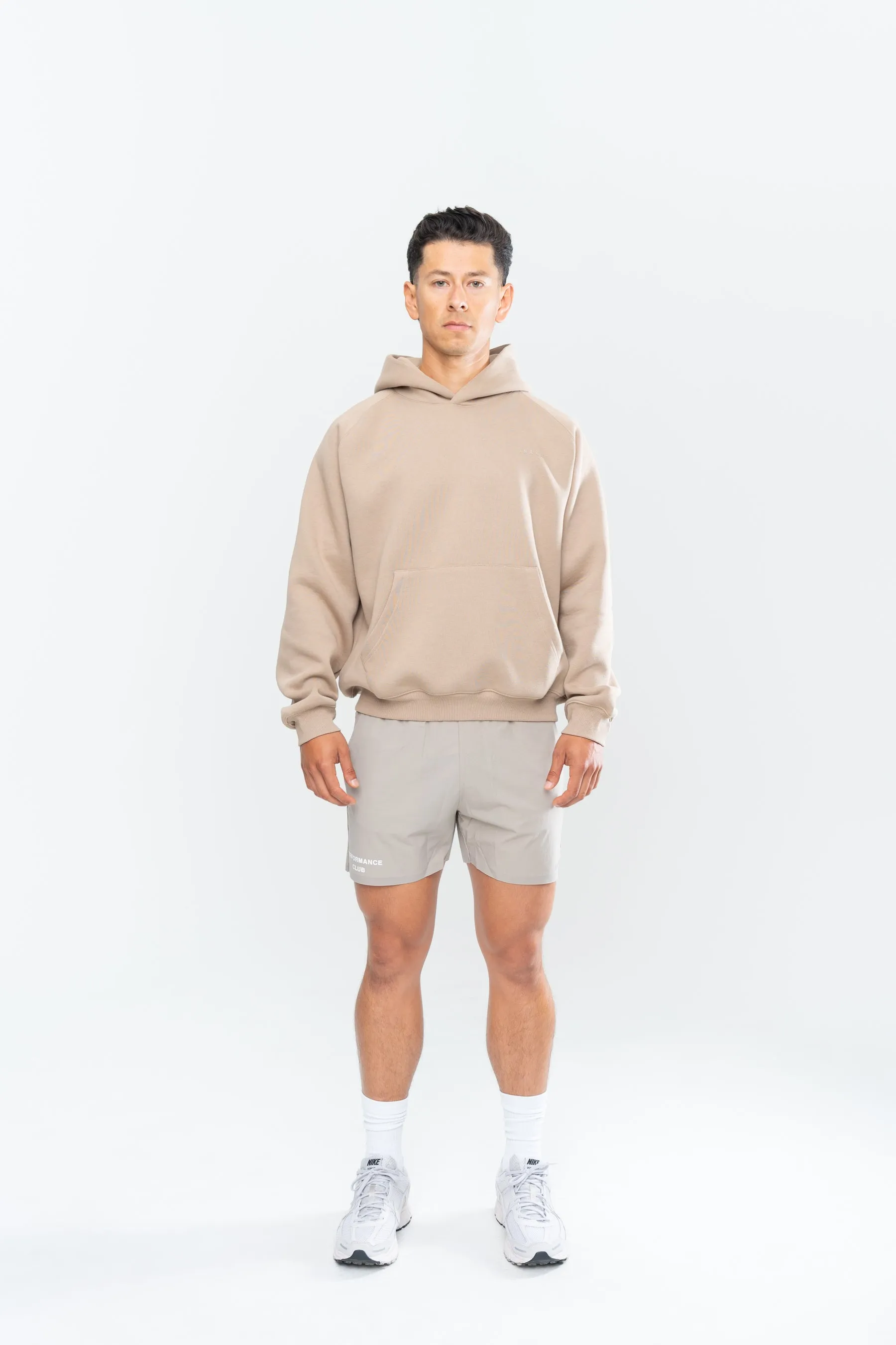 PERFORMANCE CLUB HOODIE - TAUPE sold by Inaka power product image thumbnail 3