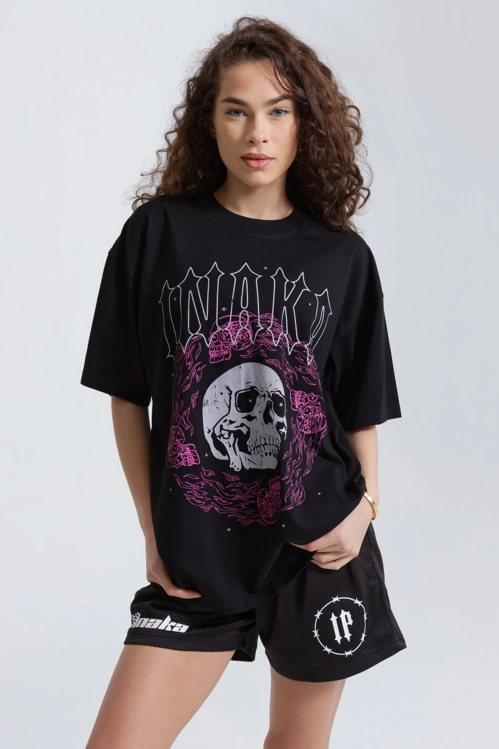 DEATH VALLEY TEE - PINK sold by Inaka power product image thumbnail 3