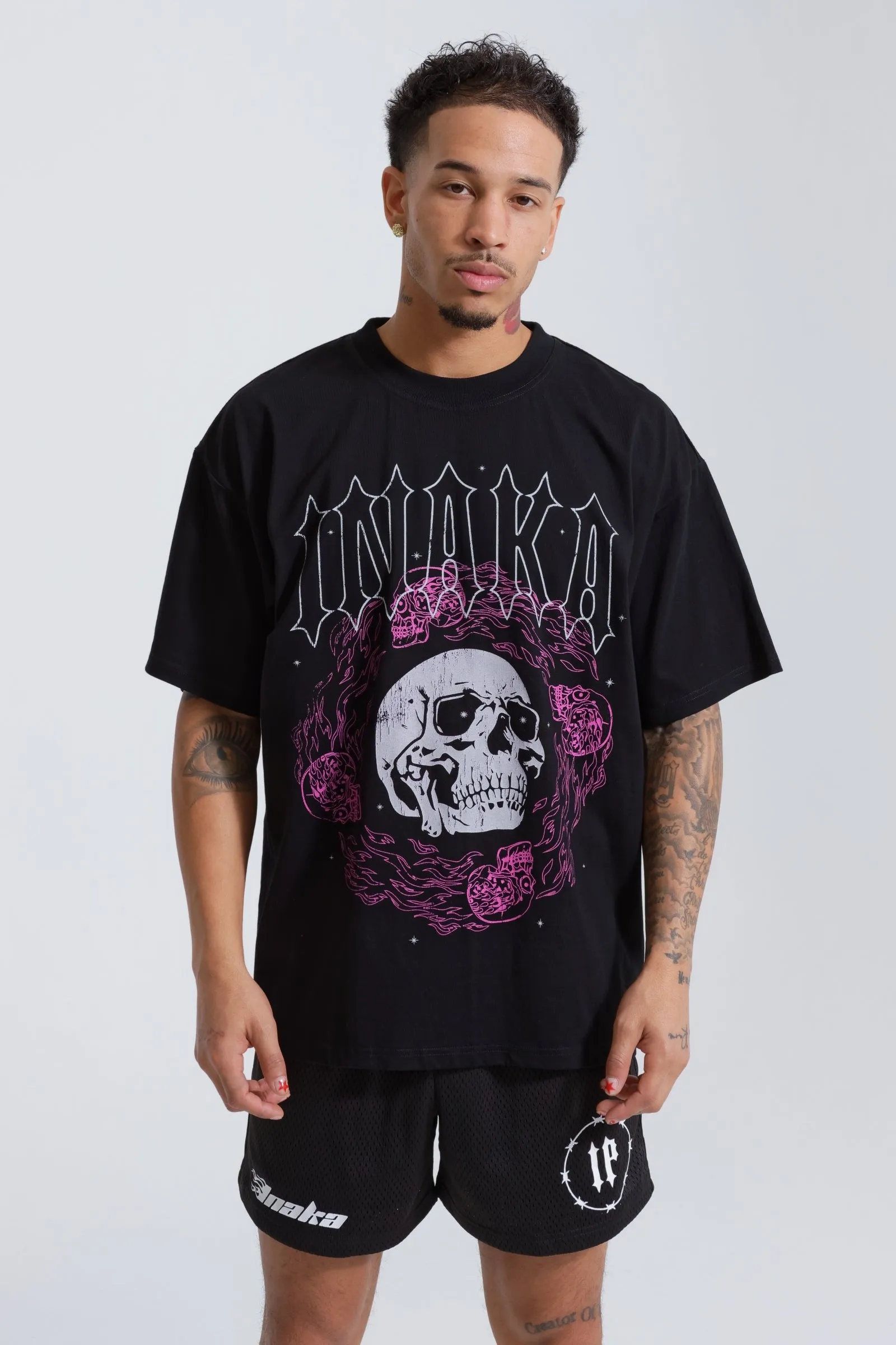 DEATH VALLEY TEE - PINK sold by Inaka power product image thumbnail 2