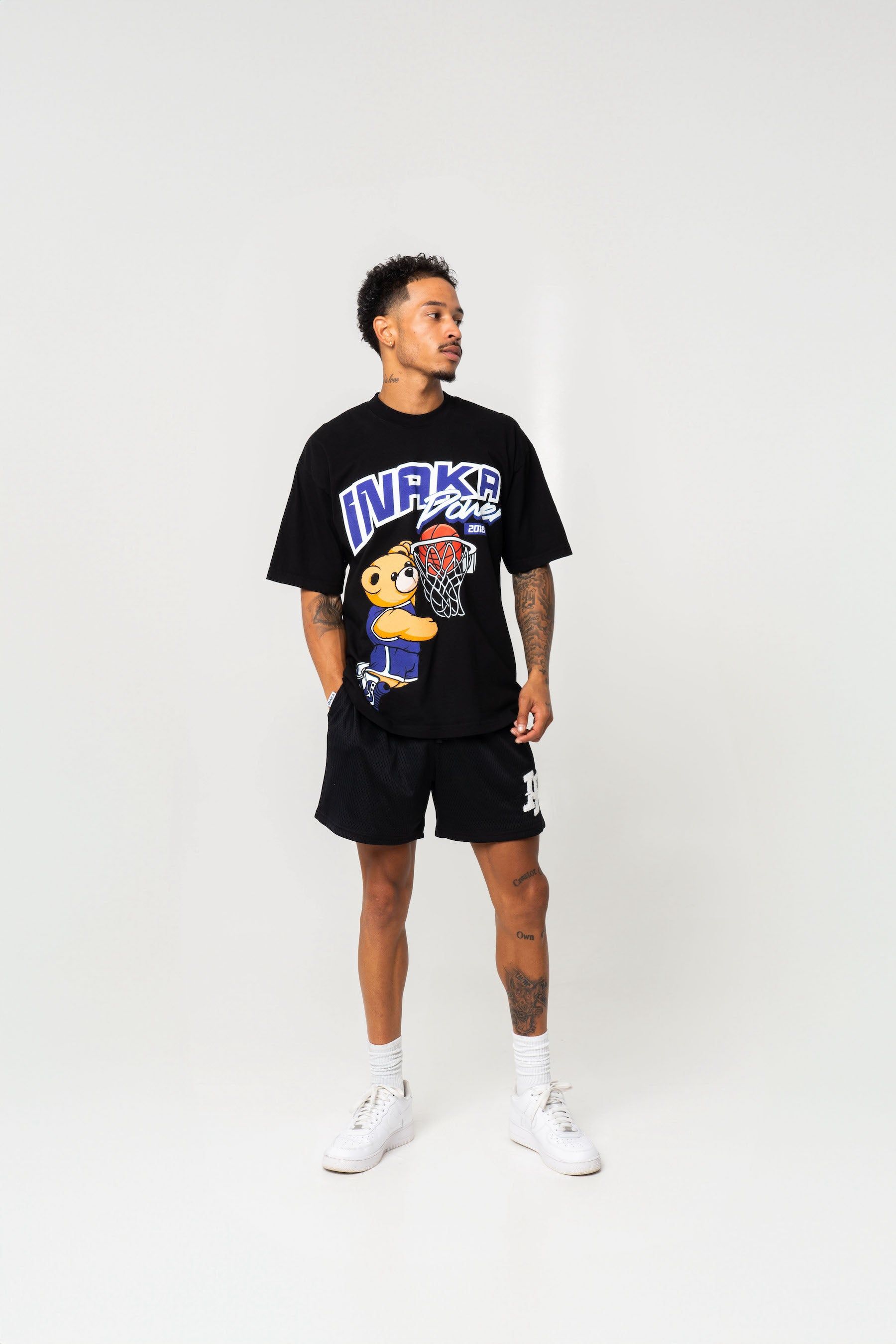 Air Teddy Tee - Black sold by Inaka power product image thumbnail 2