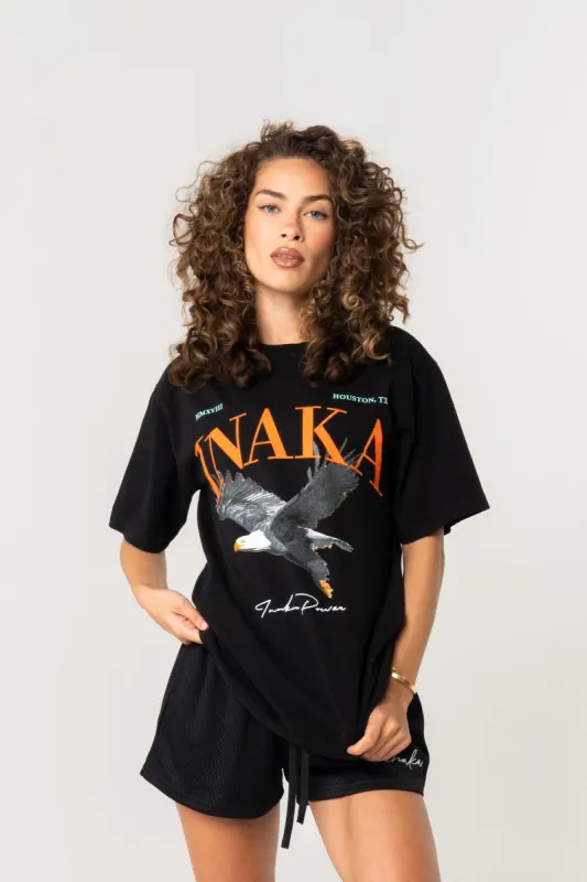 Eagle Tee - Black sold by Inaka power