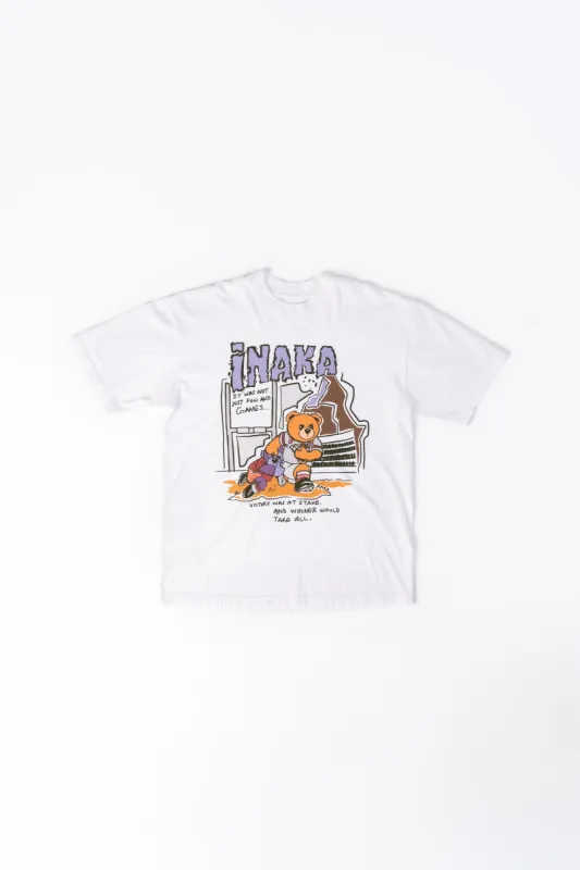 Football Teddy Tee - White sold by Inaka power